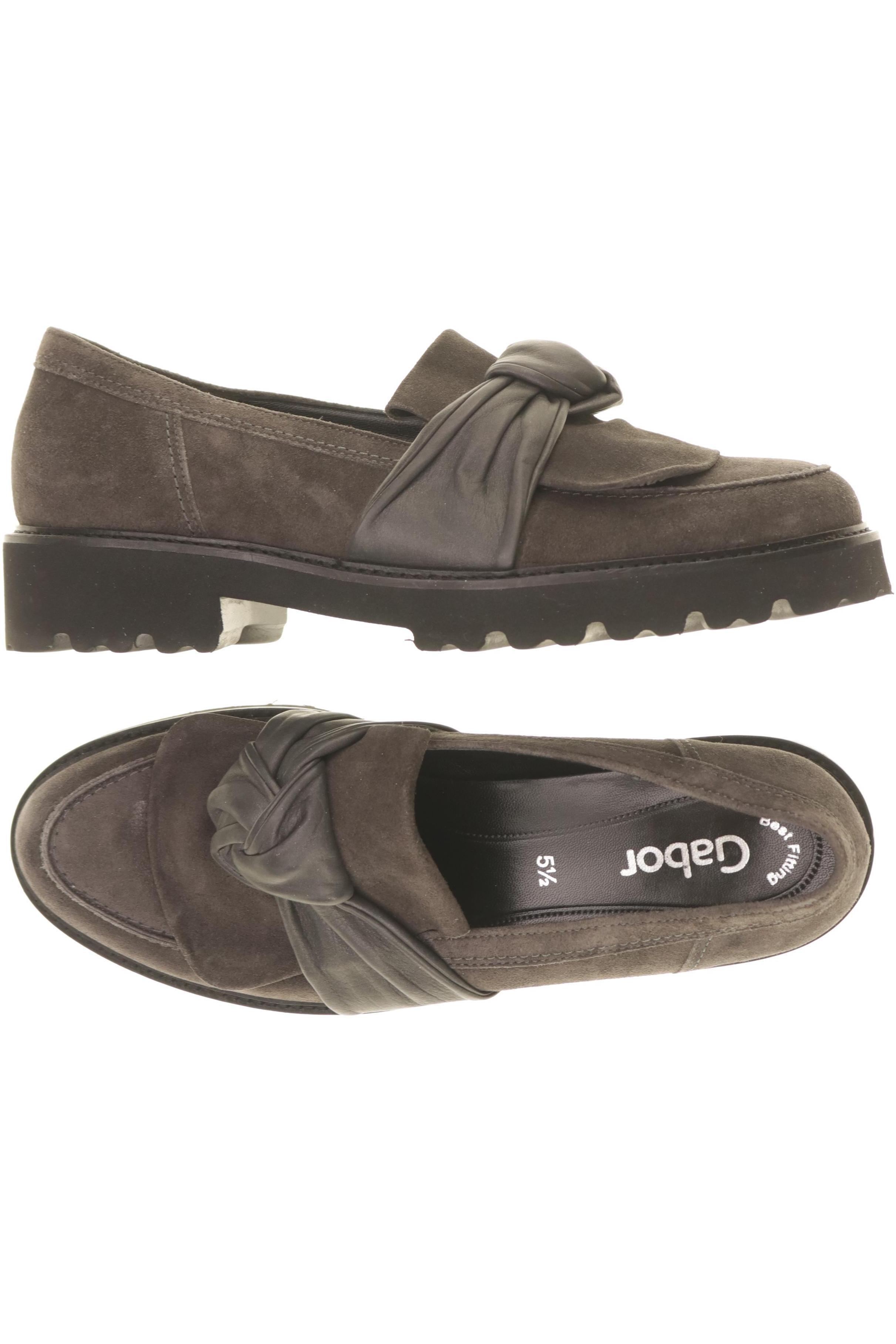 

Gabor Damen Halbschuh, grau, Gr. 5.5