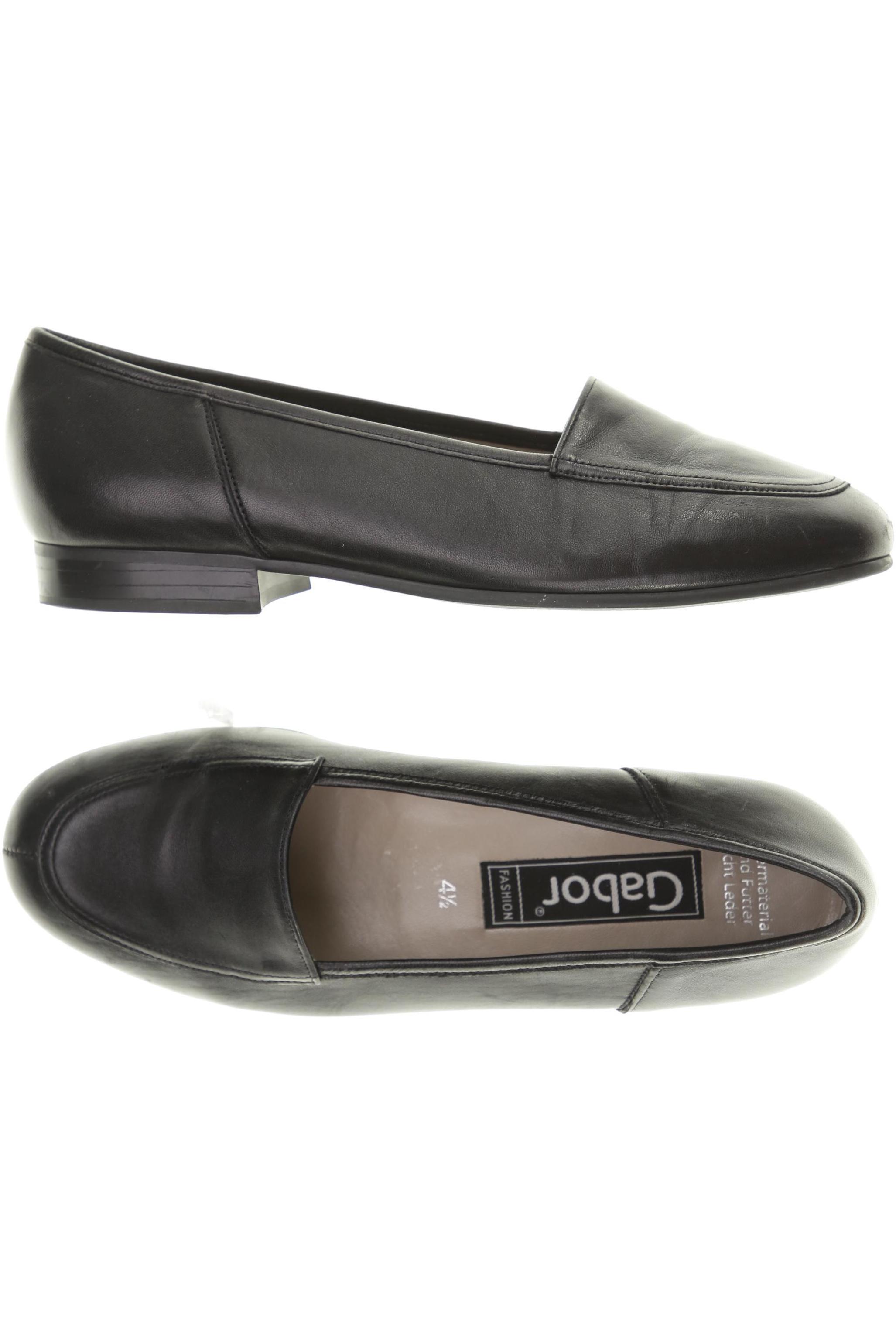 

Gabor Damen Halbschuh, schwarz, Gr. 4.5