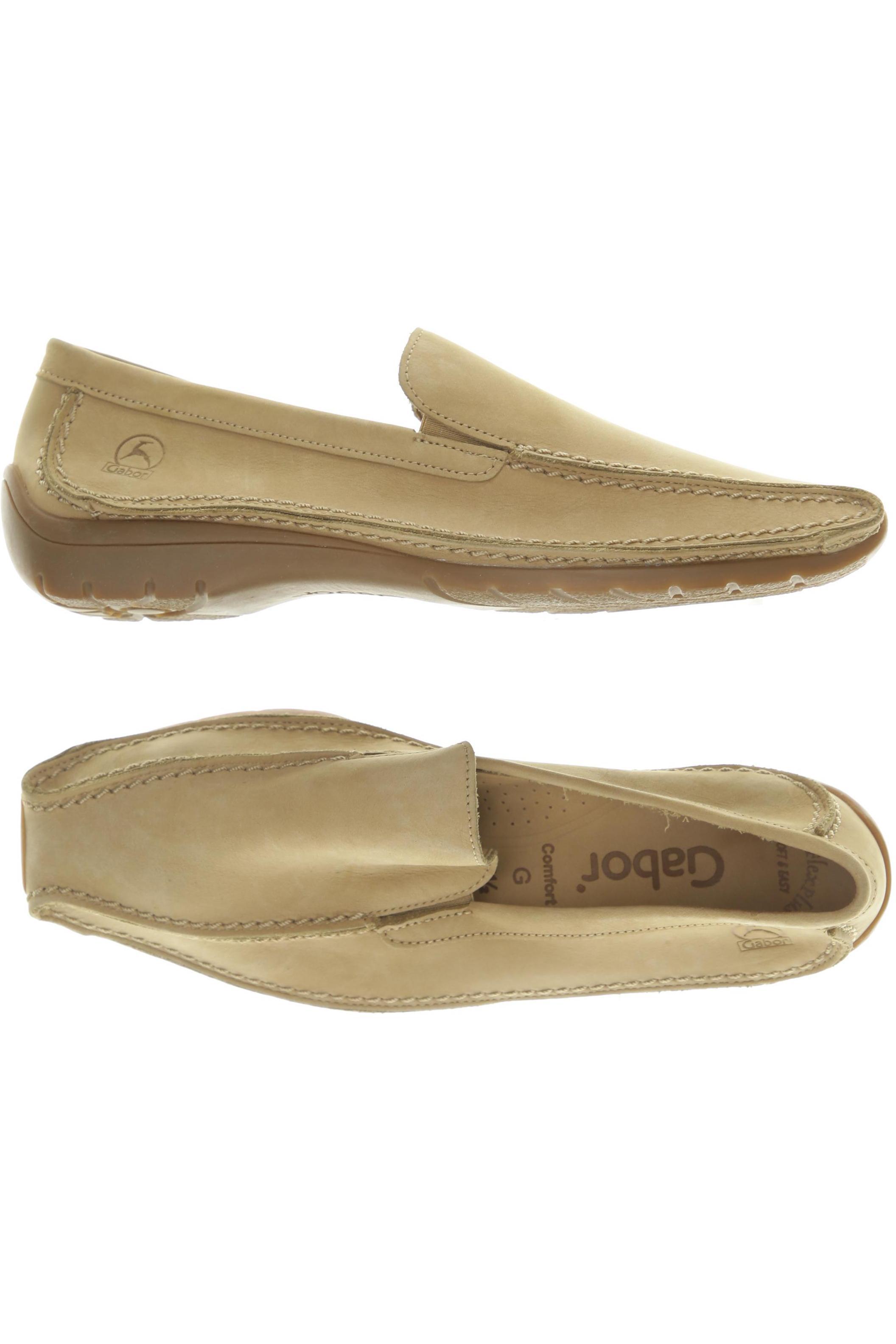 

Gabor Damen Halbschuh, beige, Gr. 5.5