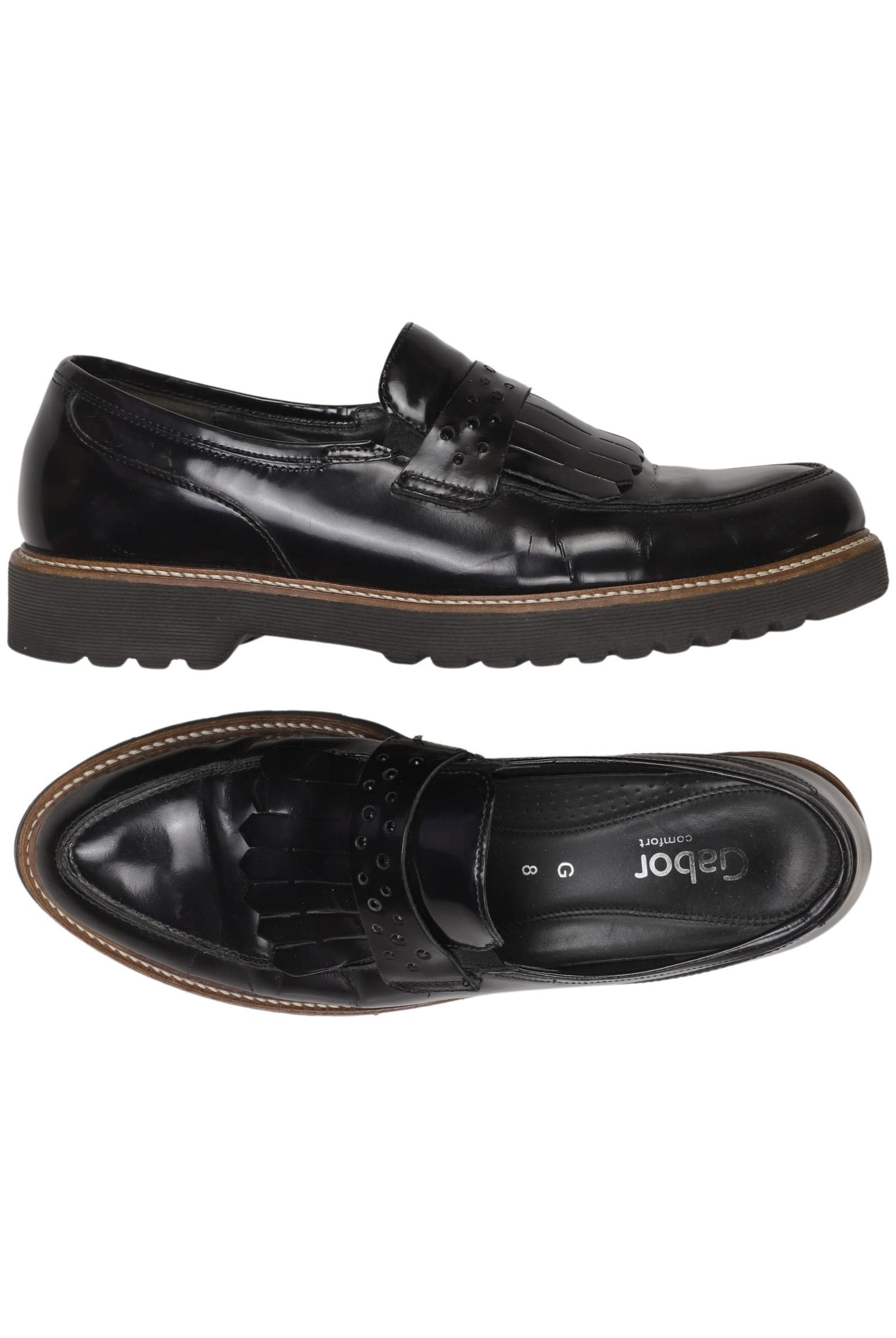 

Gabor Damen Halbschuh, schwarz, Gr. 8