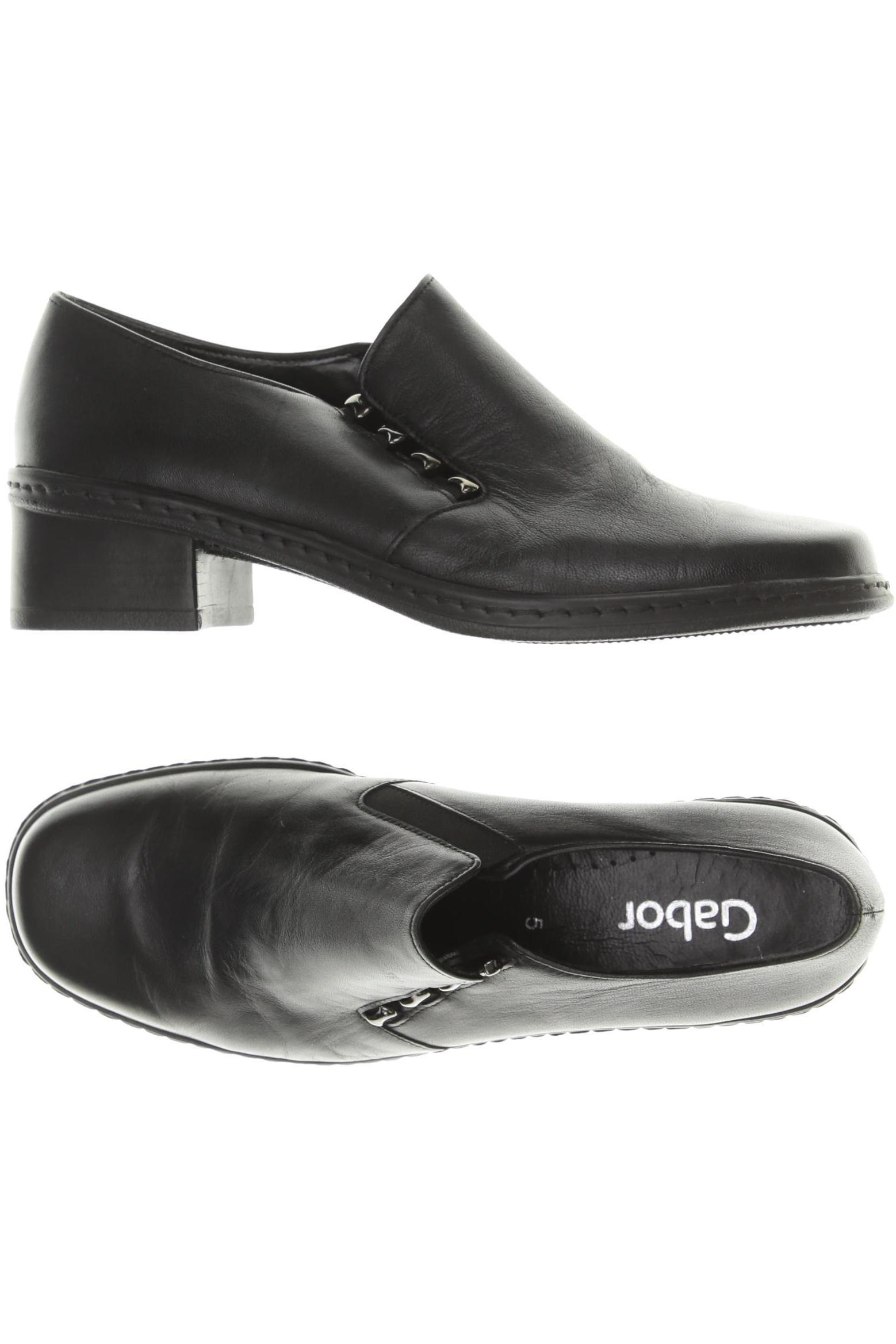 

Gabor Damen Halbschuh, schwarz, Gr. 5