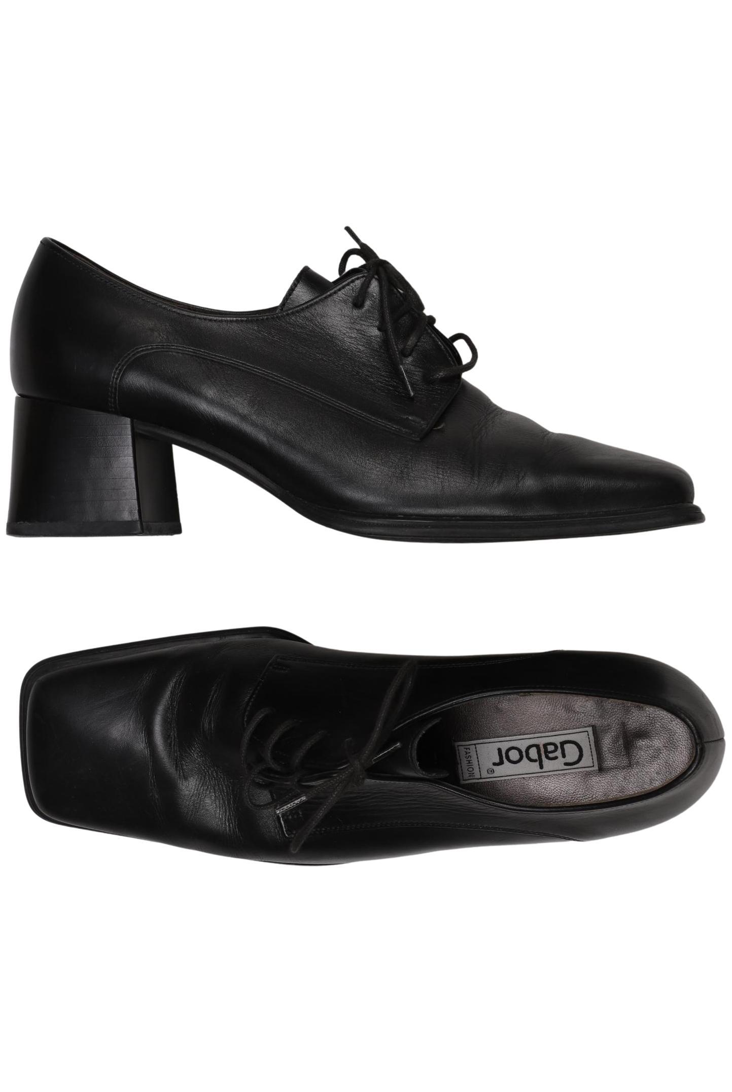 

Gabor Damen Halbschuh, schwarz, Gr. 5.5