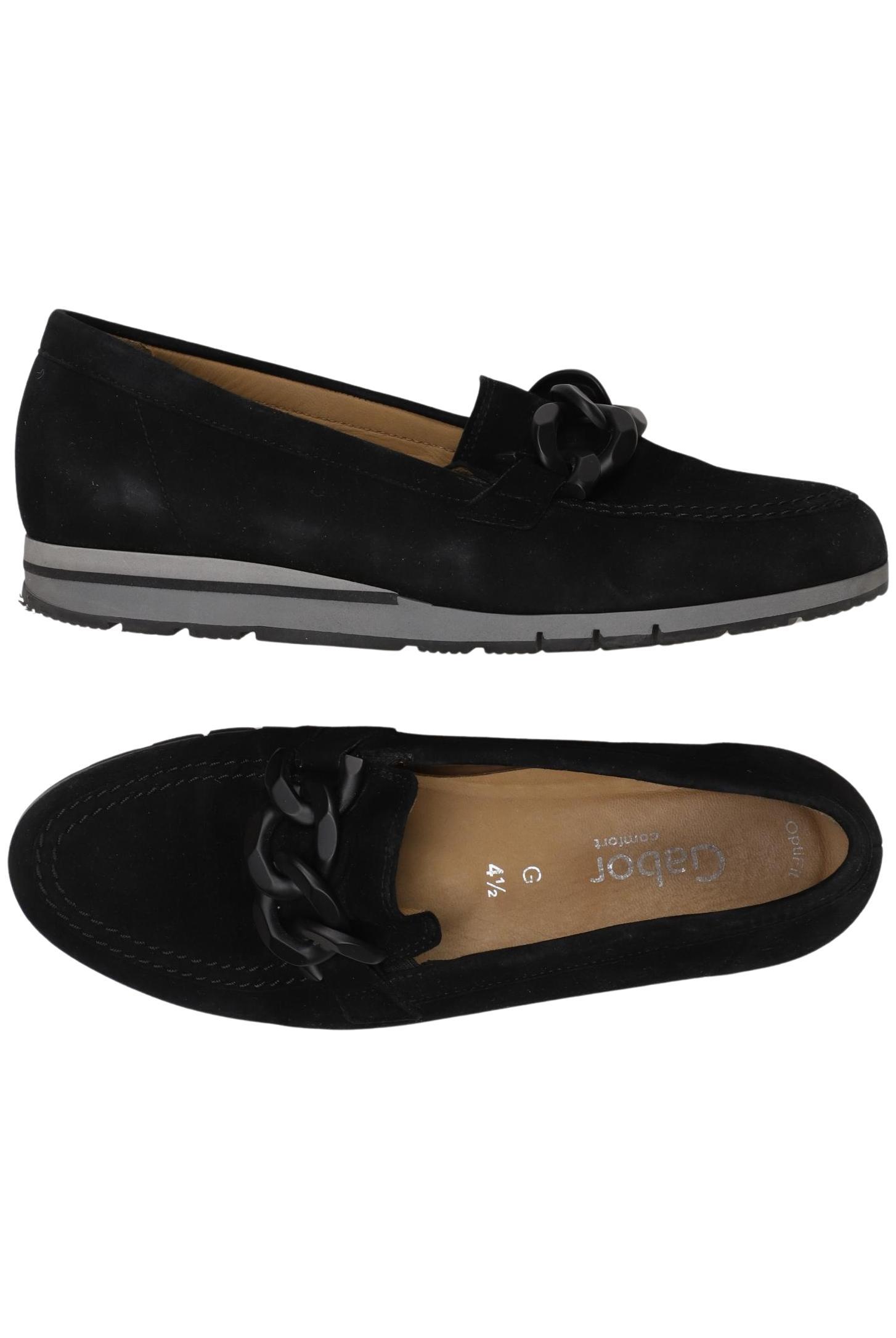 

Gabor Damen Halbschuh, schwarz, Gr. 4.5