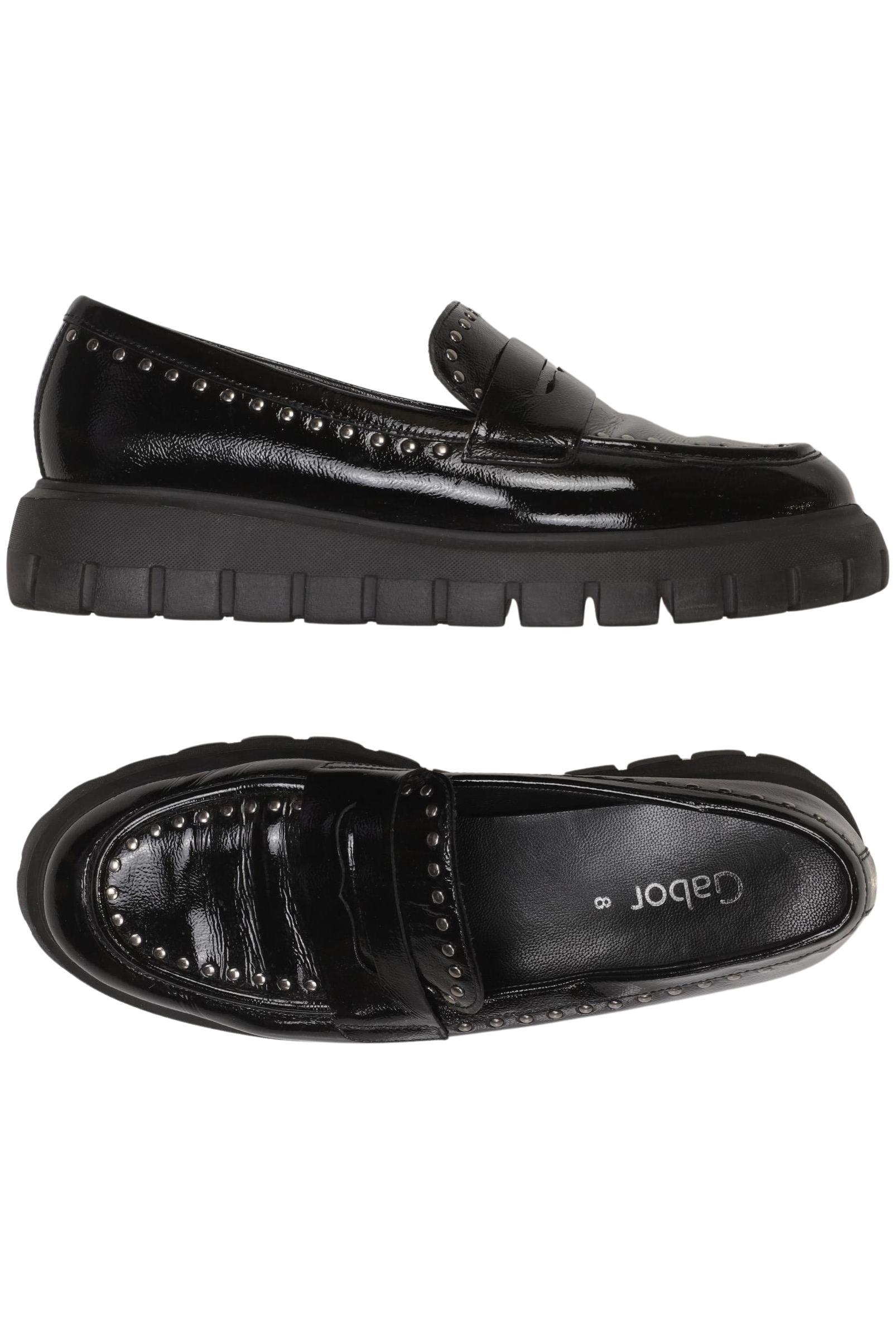 

Gabor Damen Halbschuh, schwarz, Gr. 8