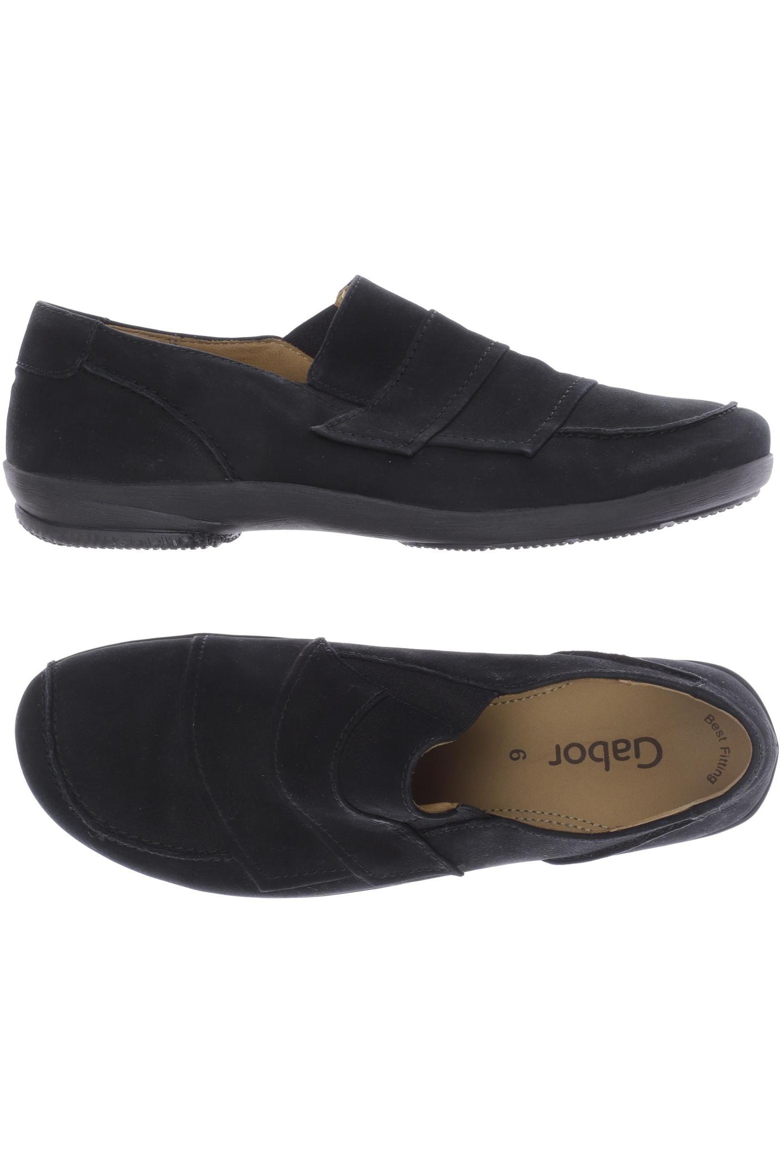 

Gabor Damen Halbschuh, schwarz, Gr. 6