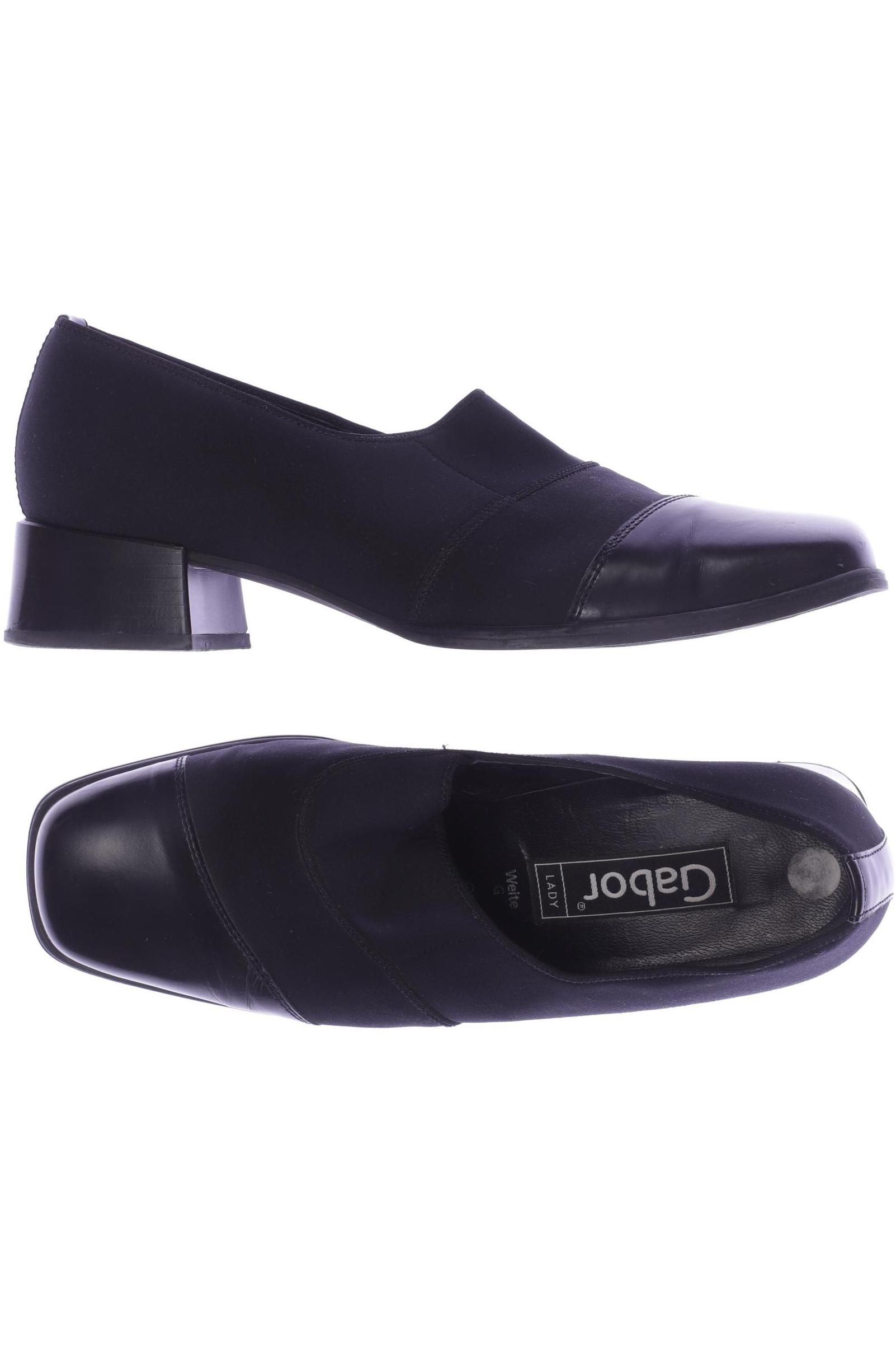 

Gabor Damen Halbschuh, schwarz, Gr. 6.5