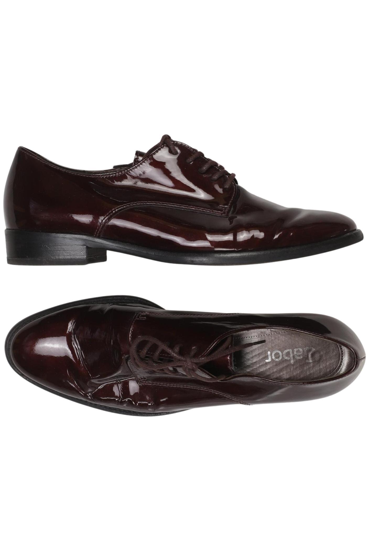 

Gabor Damen Halbschuh, bordeaux, Gr. 5.5