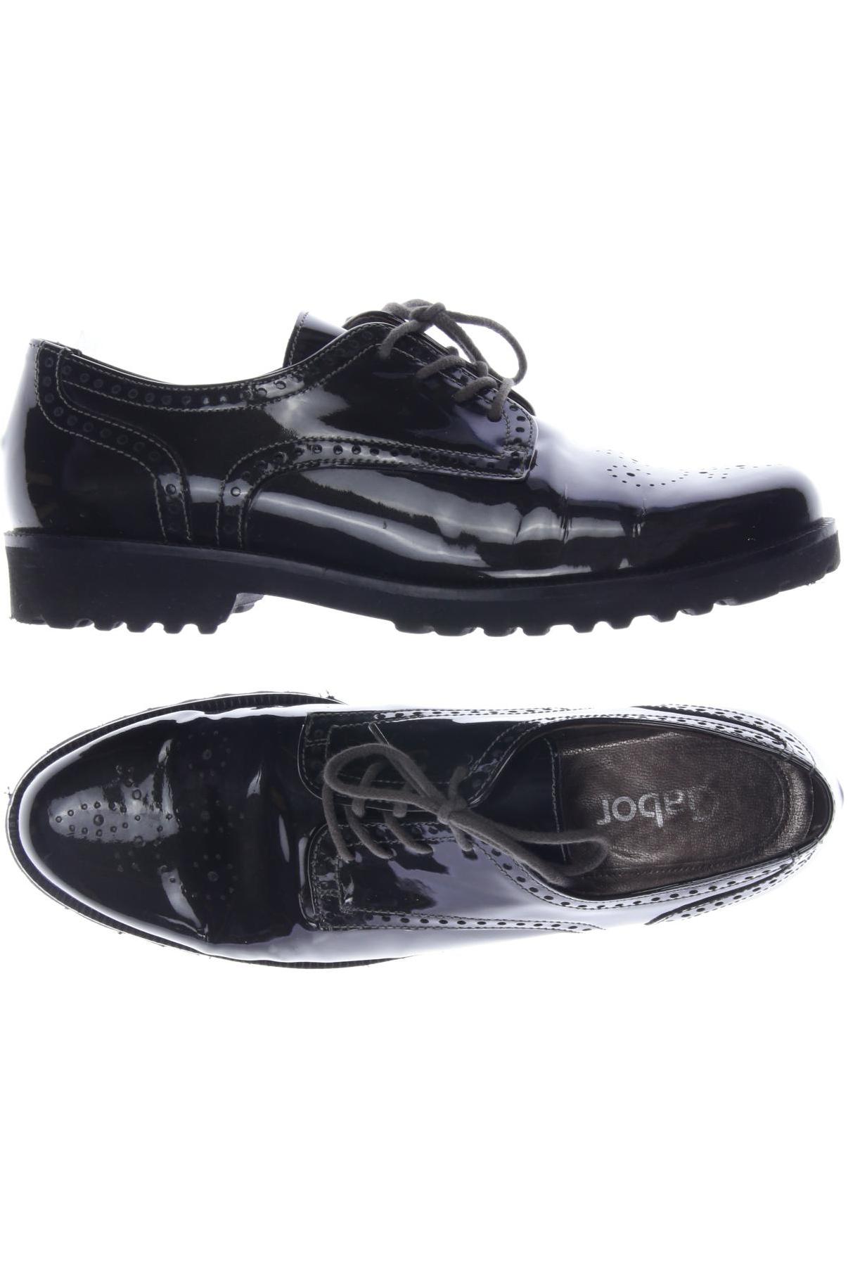 

Gabor Damen Halbschuh, schwarz, Gr. 5