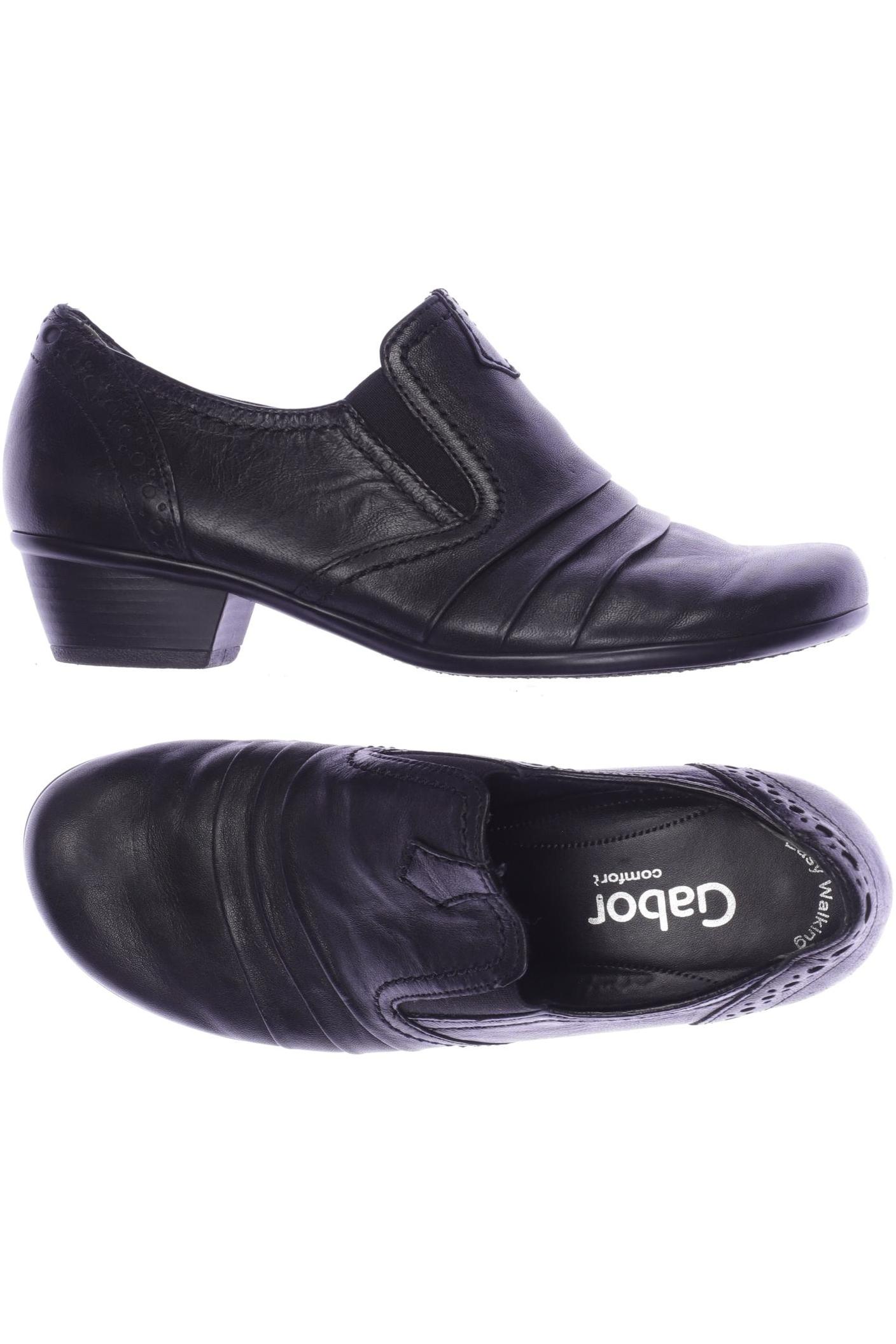 

Gabor Damen Halbschuh, schwarz, Gr. 2.5