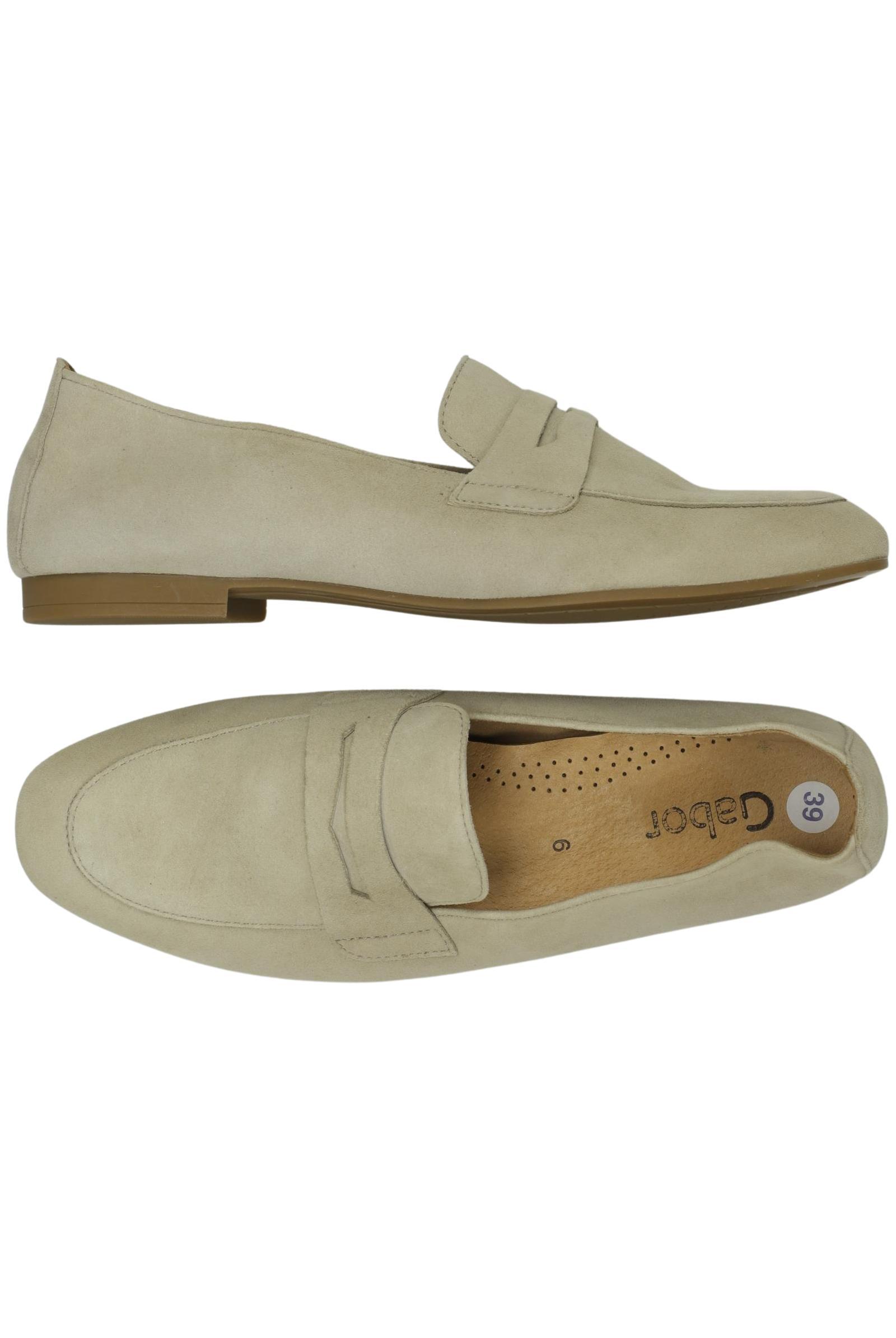 

Gabor Damen Halbschuh, beige, Gr. 6