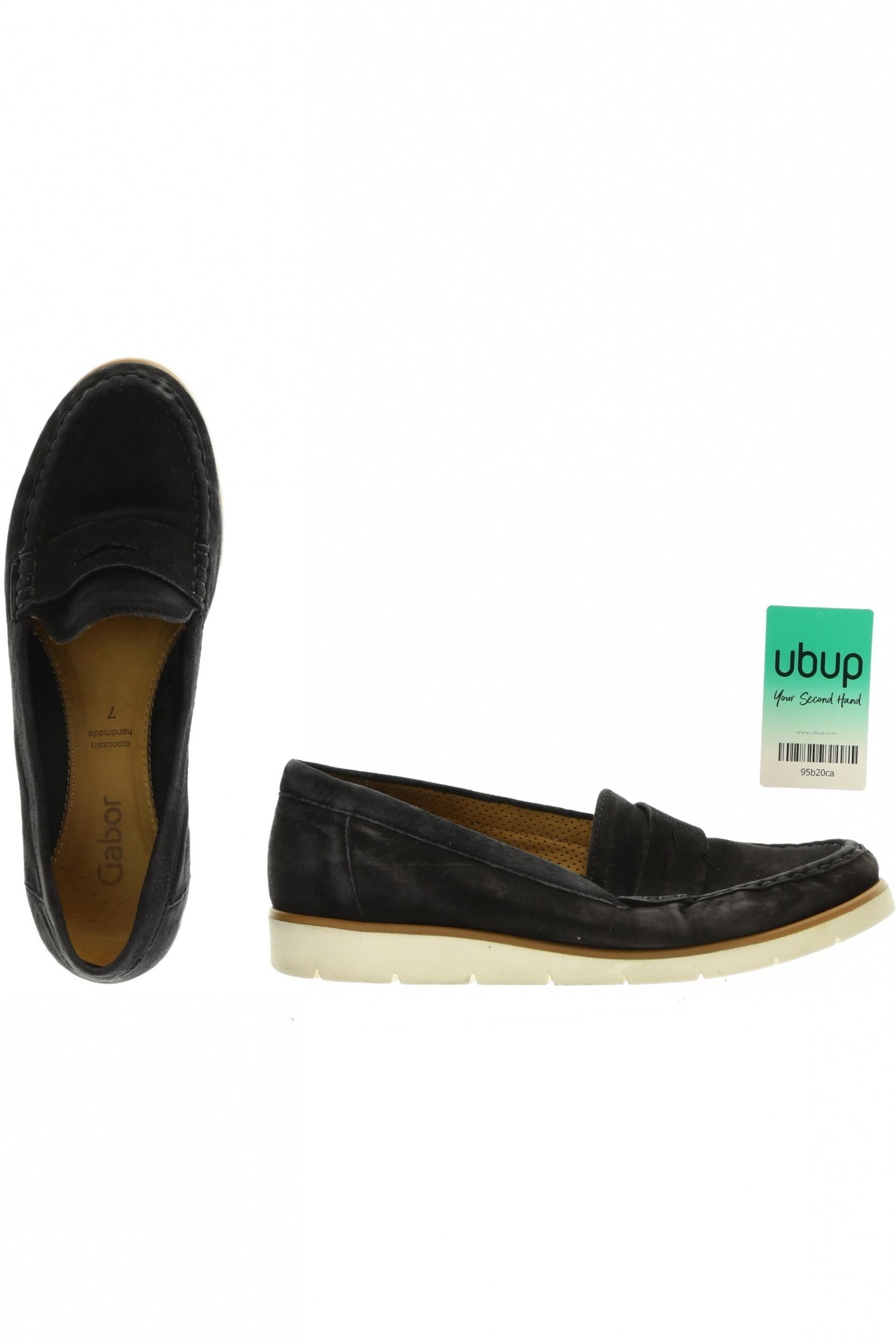 

Gabor Damen Halbschuh, blau, Gr. 7