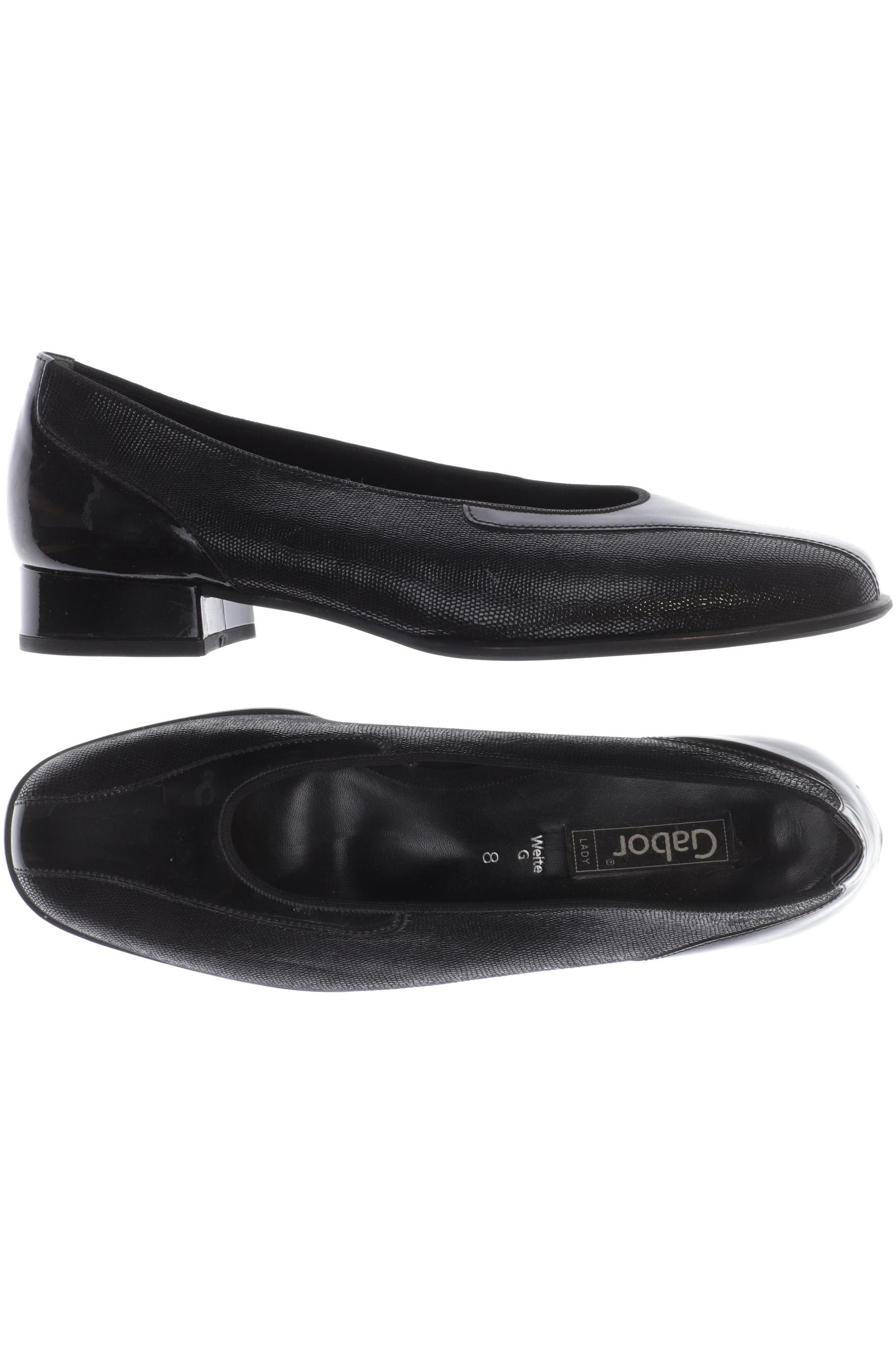 

Gabor Damen Halbschuh, schwarz, Gr. 8