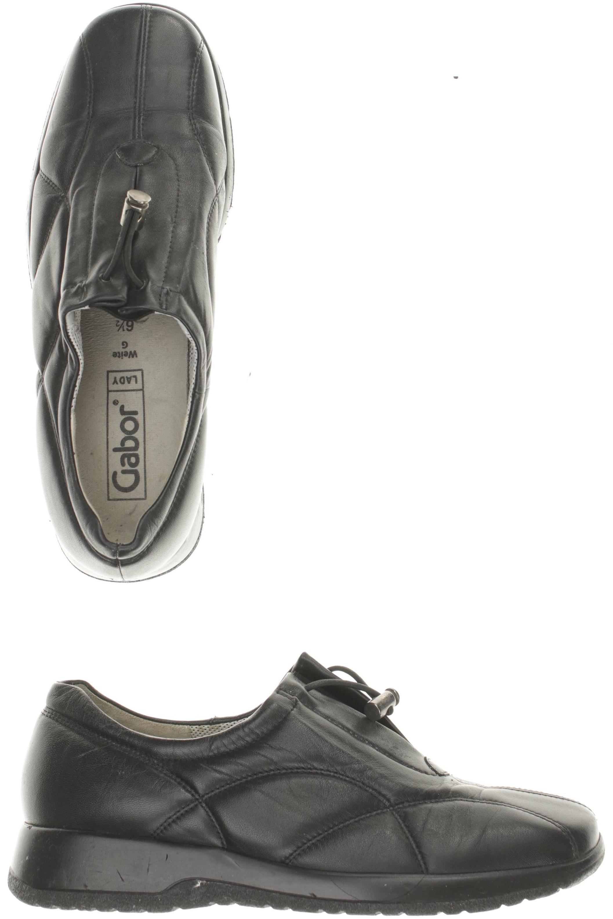 

Gabor Damen Halbschuh, schwarz, Gr. 6.5