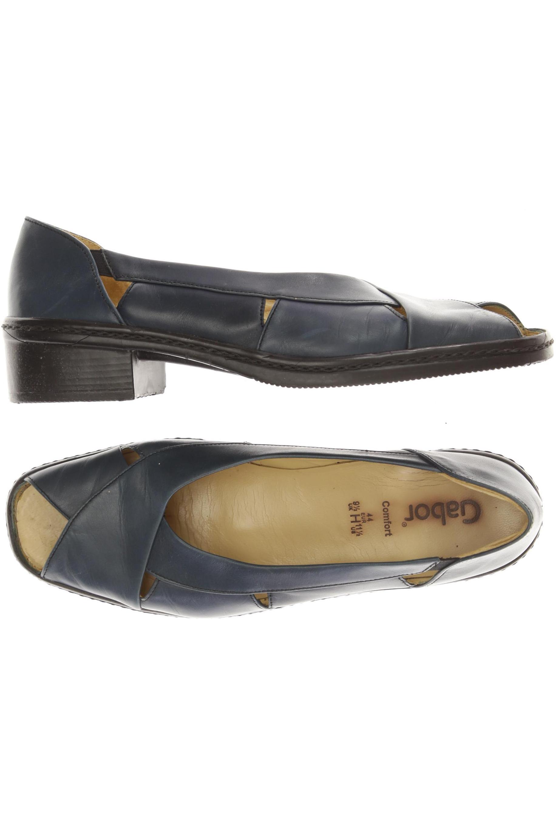 

Gabor Damen Halbschuh, blau, Gr. 9.5