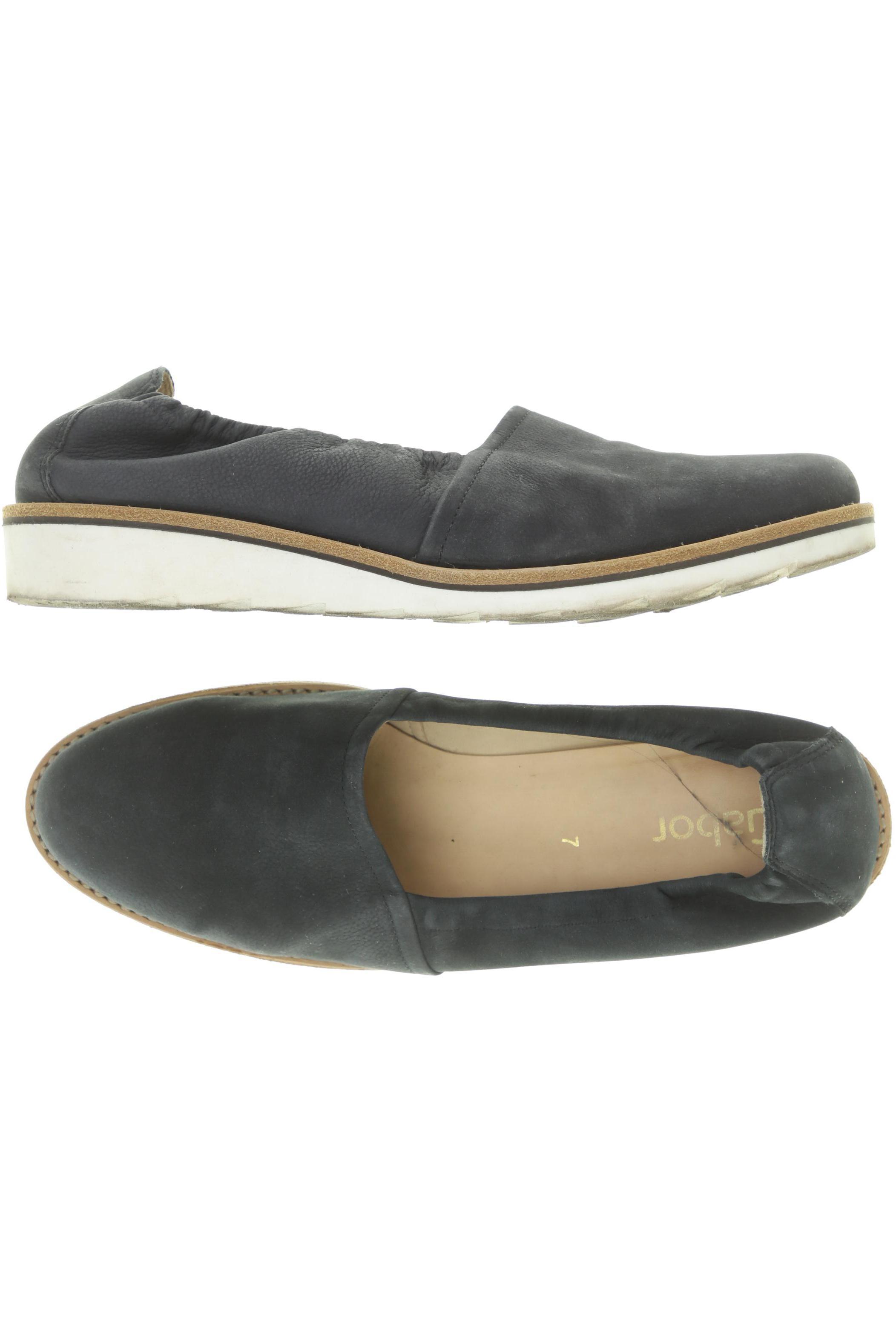 

Gabor Damen Halbschuh, blau, Gr. 7