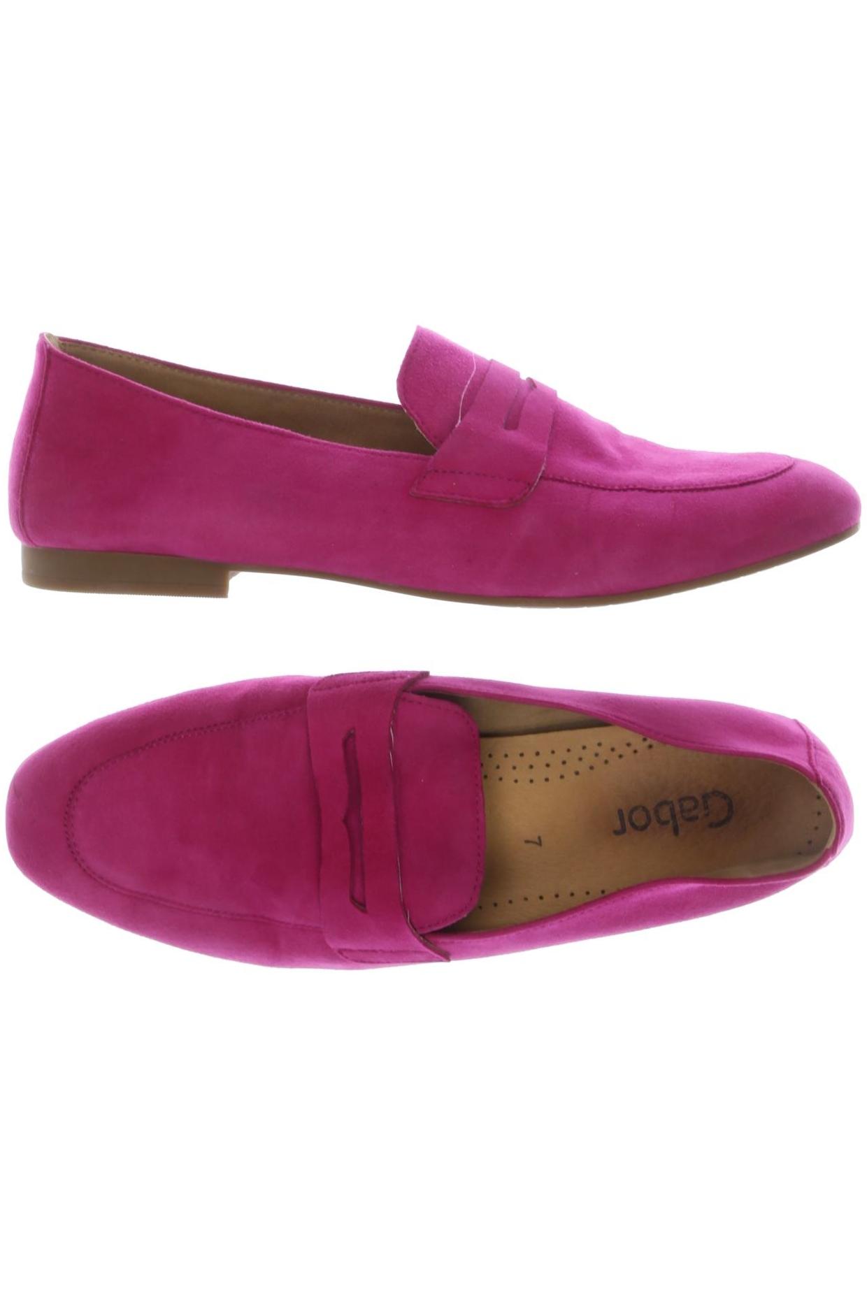 

Gabor Damen Halbschuh, pink, Gr. 7
