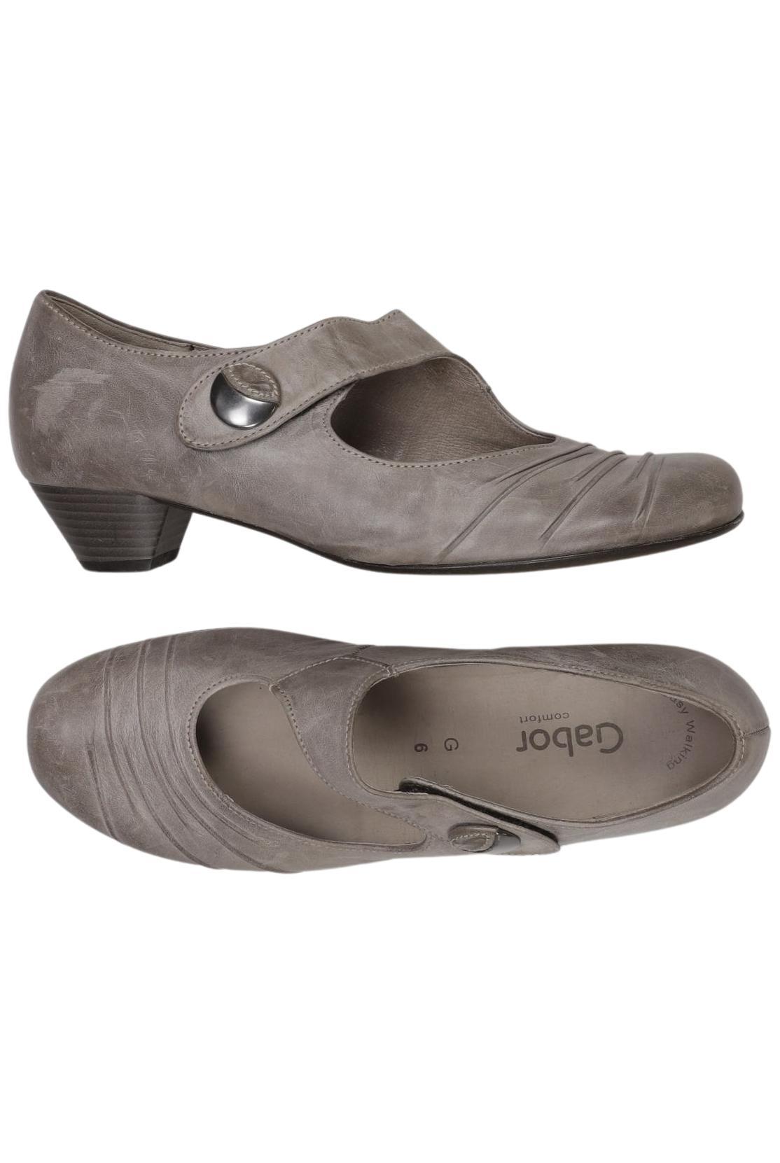 

Gabor Damen Halbschuh, grau, Gr. 6