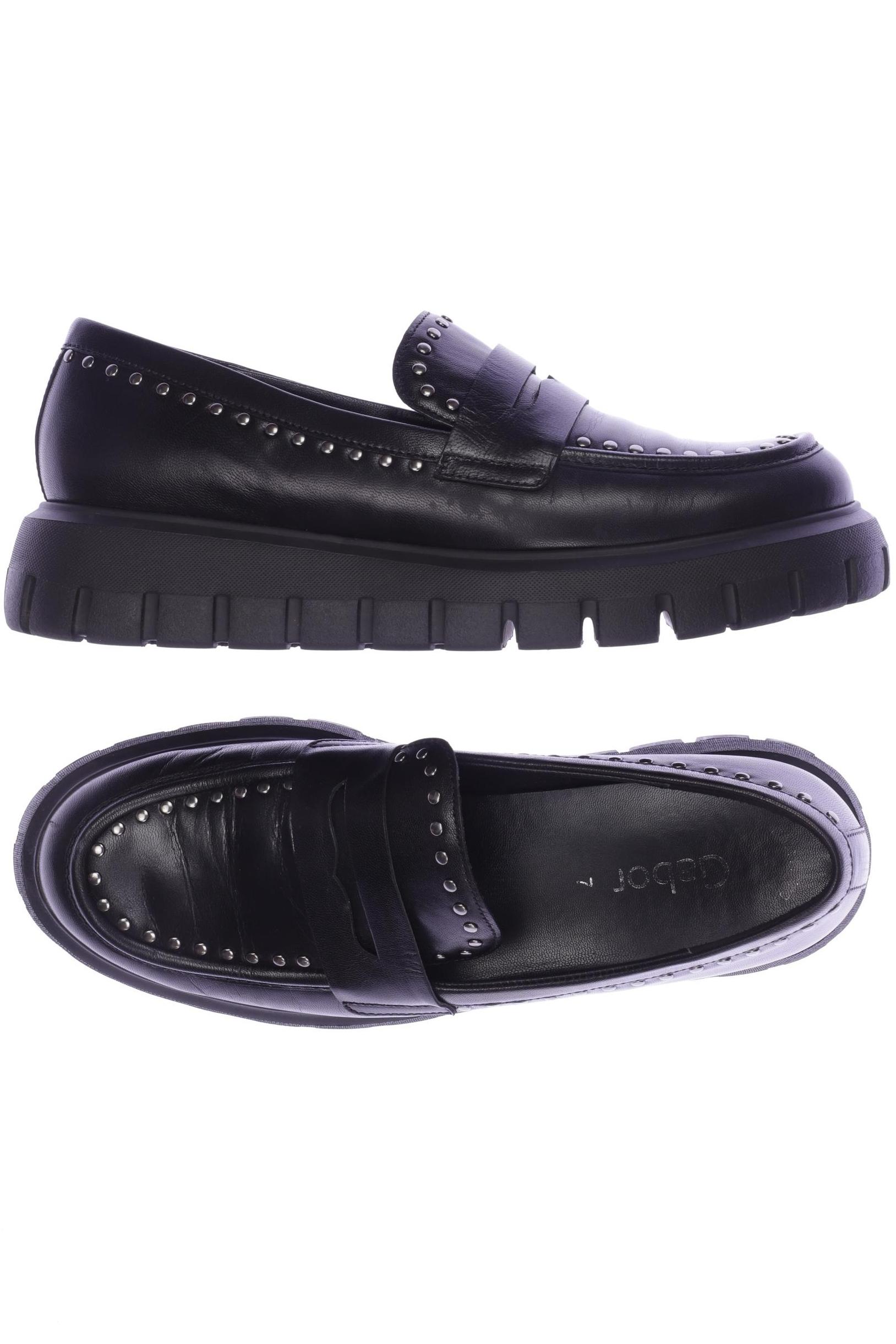 

Gabor Damen Halbschuh, schwarz, Gr. 7