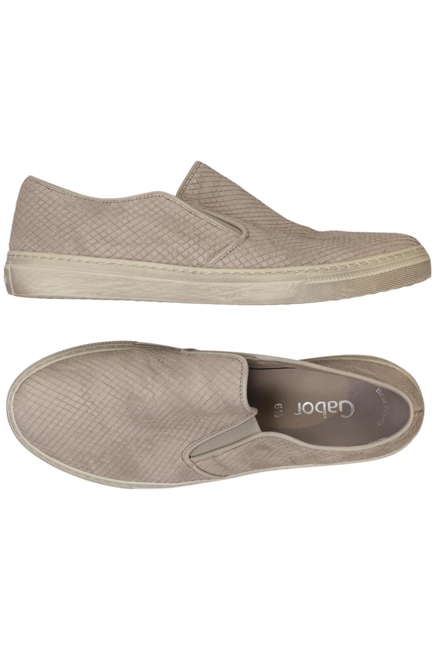 

Gabor Damen Halbschuh, beige, Gr. 6.5