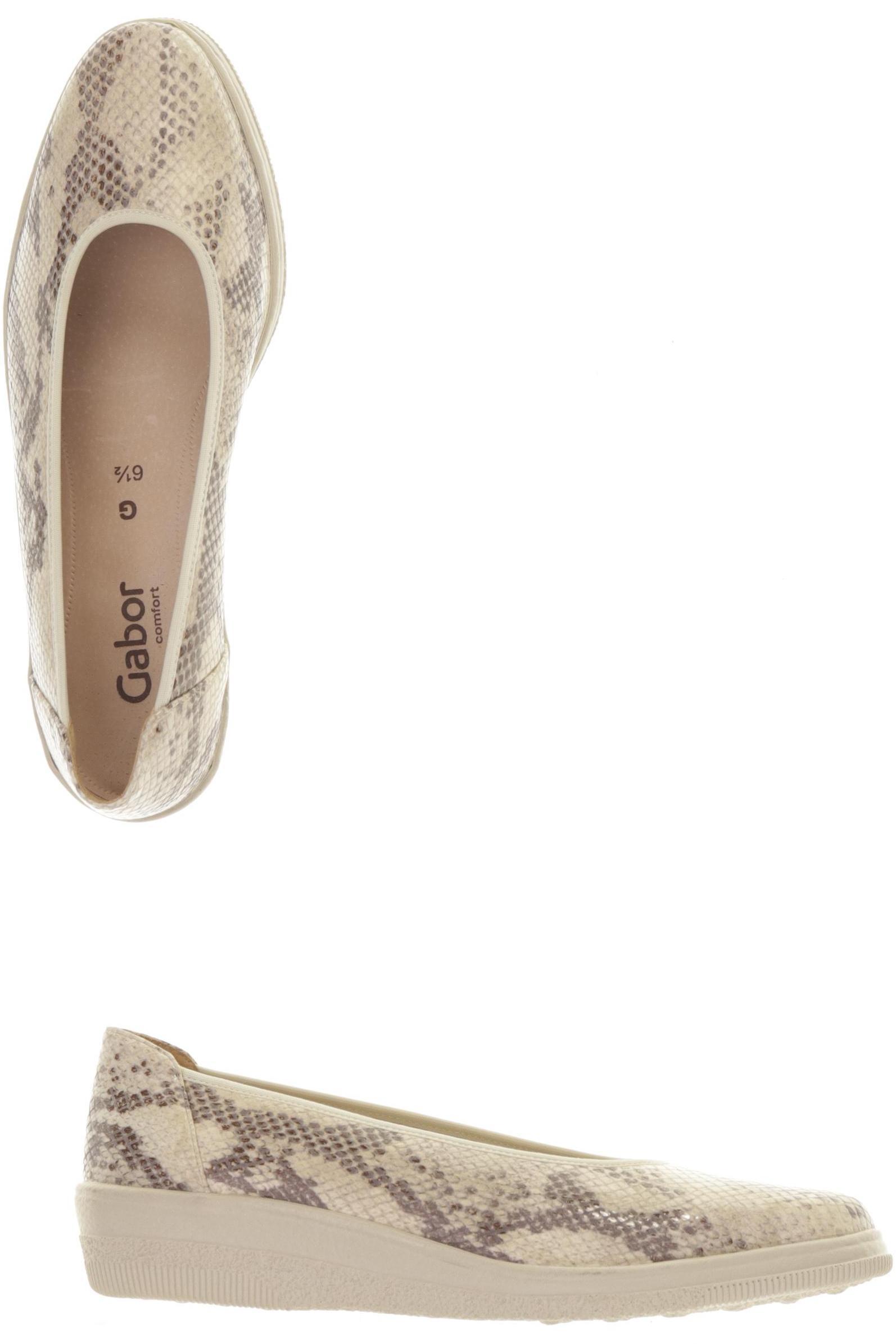 

Gabor Damen Halbschuh, beige, Gr. 6.5