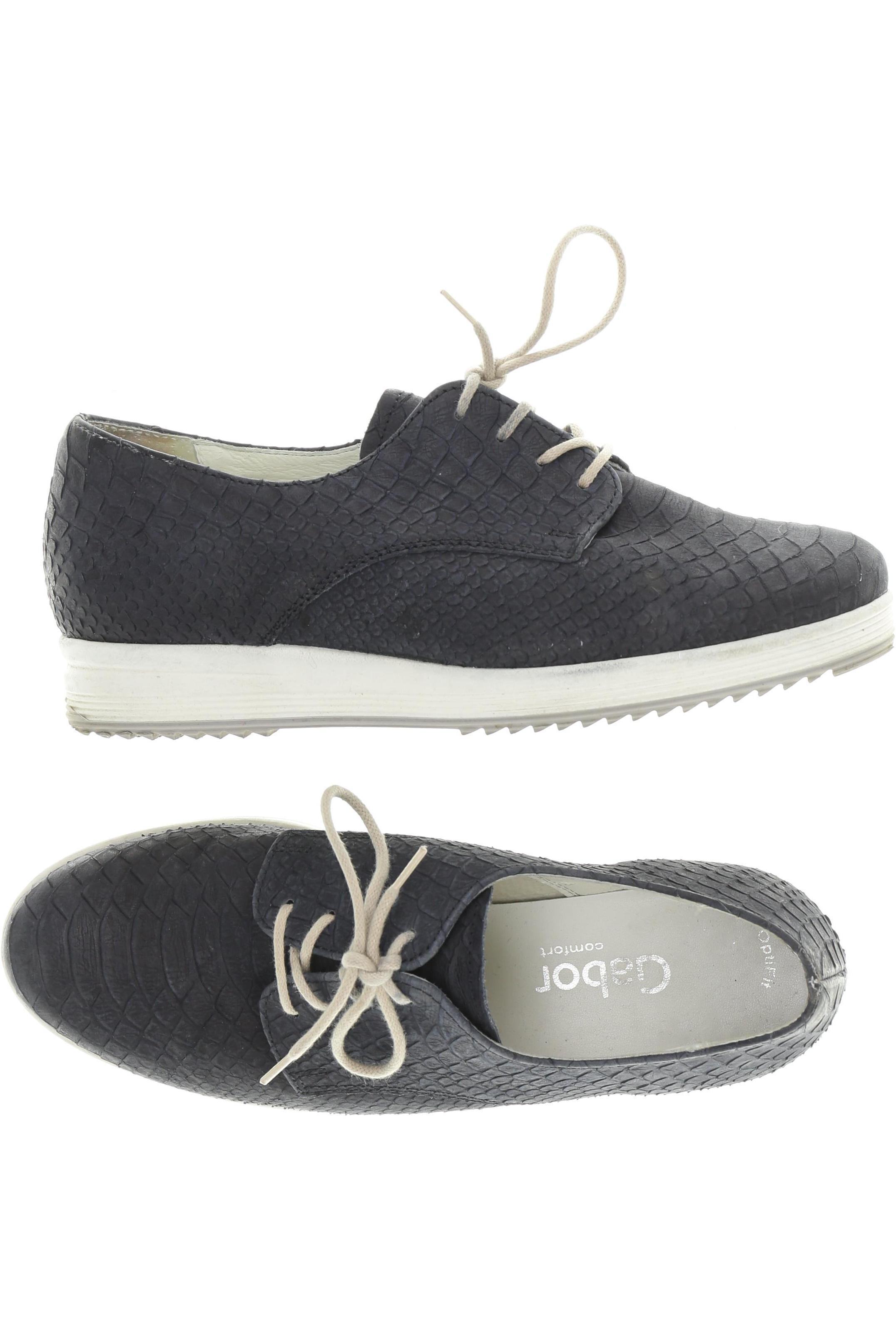 

Gabor Damen Halbschuh, blau, Gr. 3