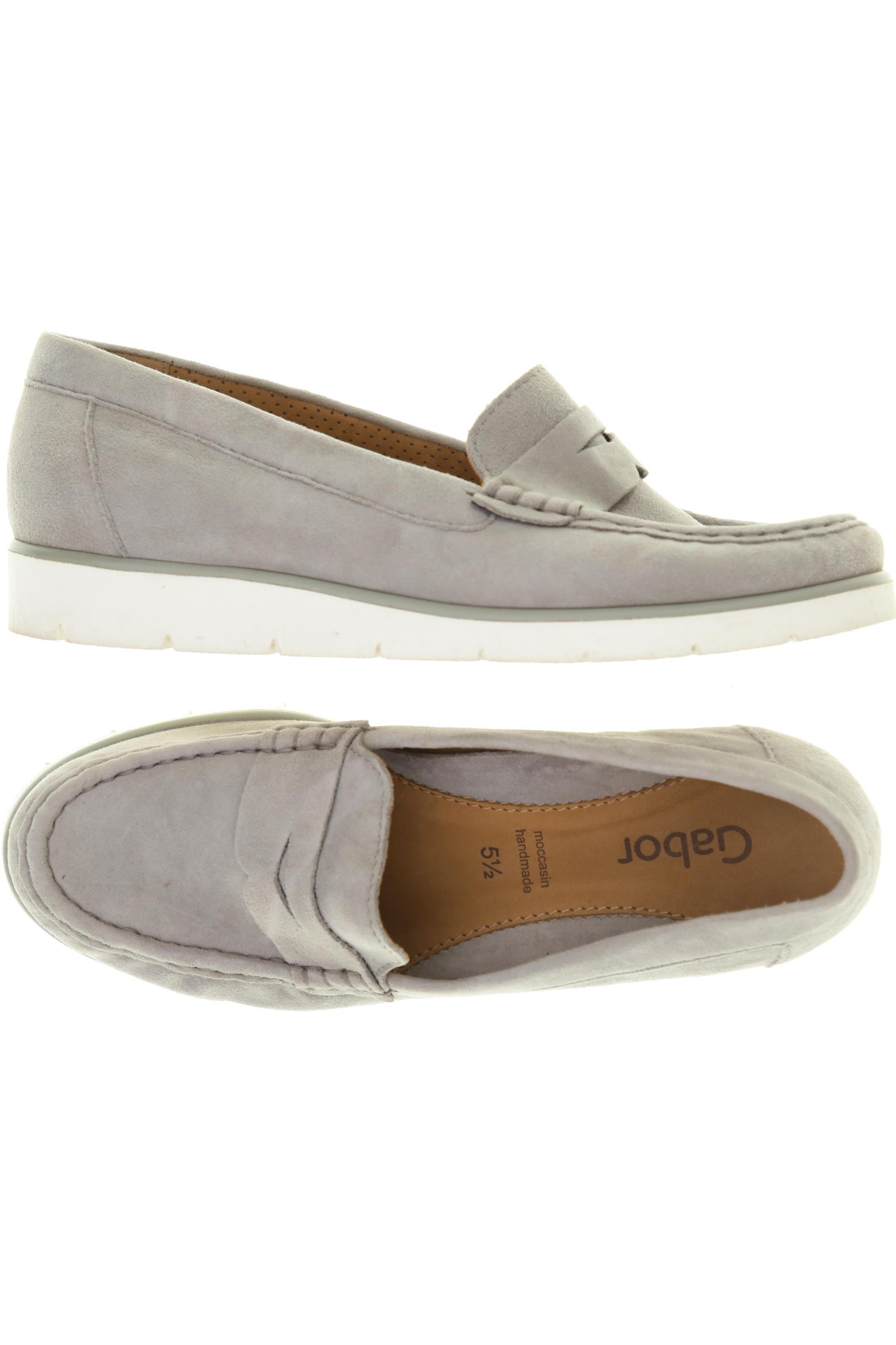 

Gabor Damen Halbschuh, grau, Gr. 5.5