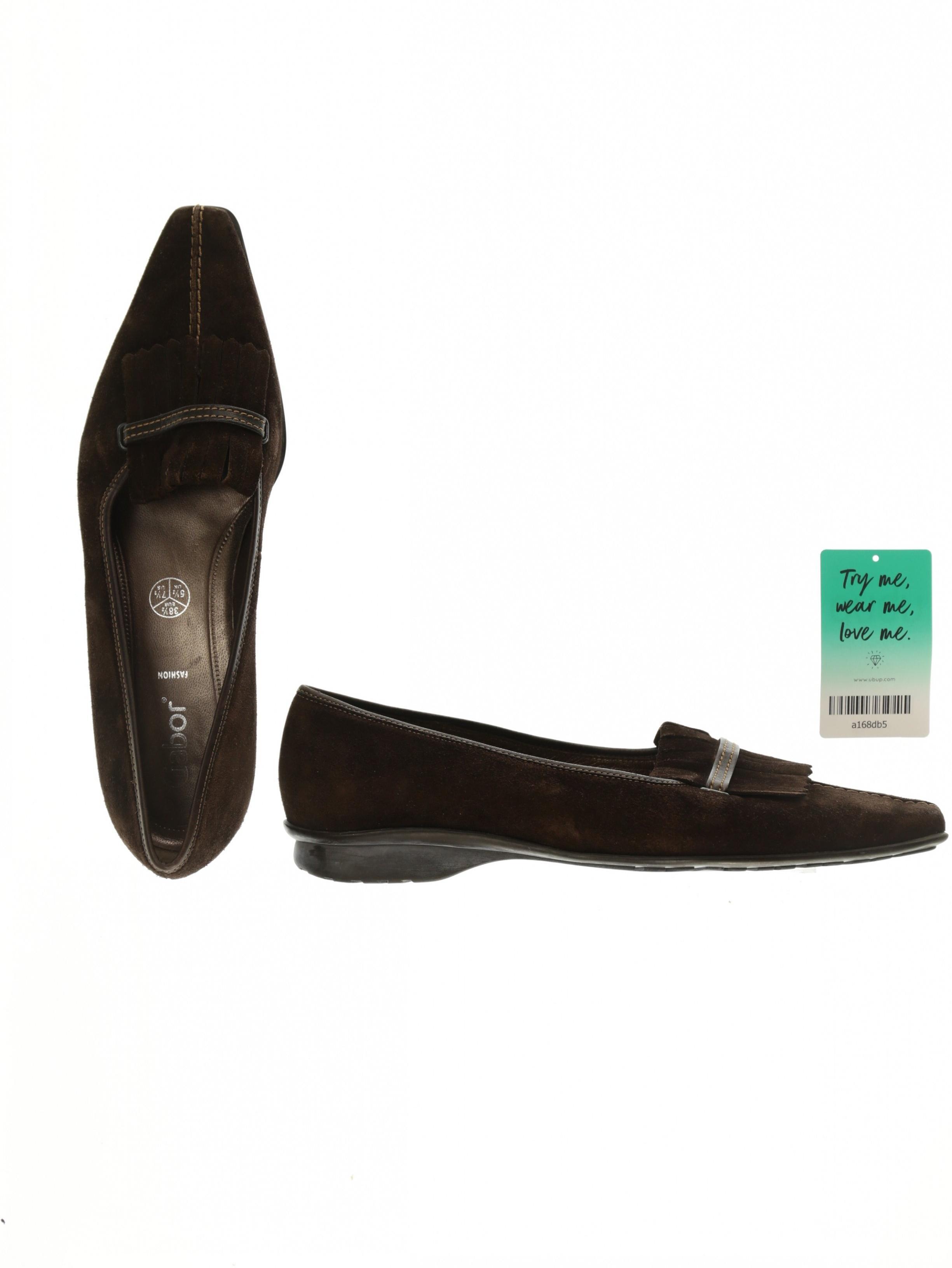 

Gabor Damen Halbschuh, braun, Gr. 38.5