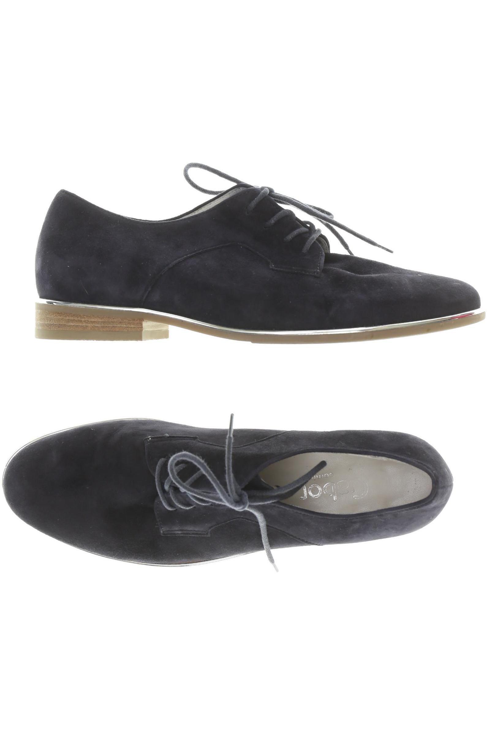 

Gabor Damen Halbschuh, blau, Gr. 4