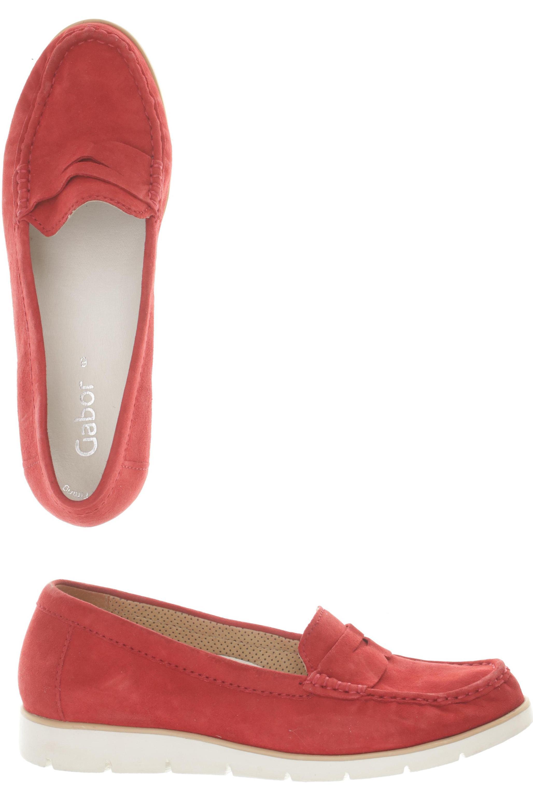 

Gabor Damen Halbschuh, rot, Gr. 6