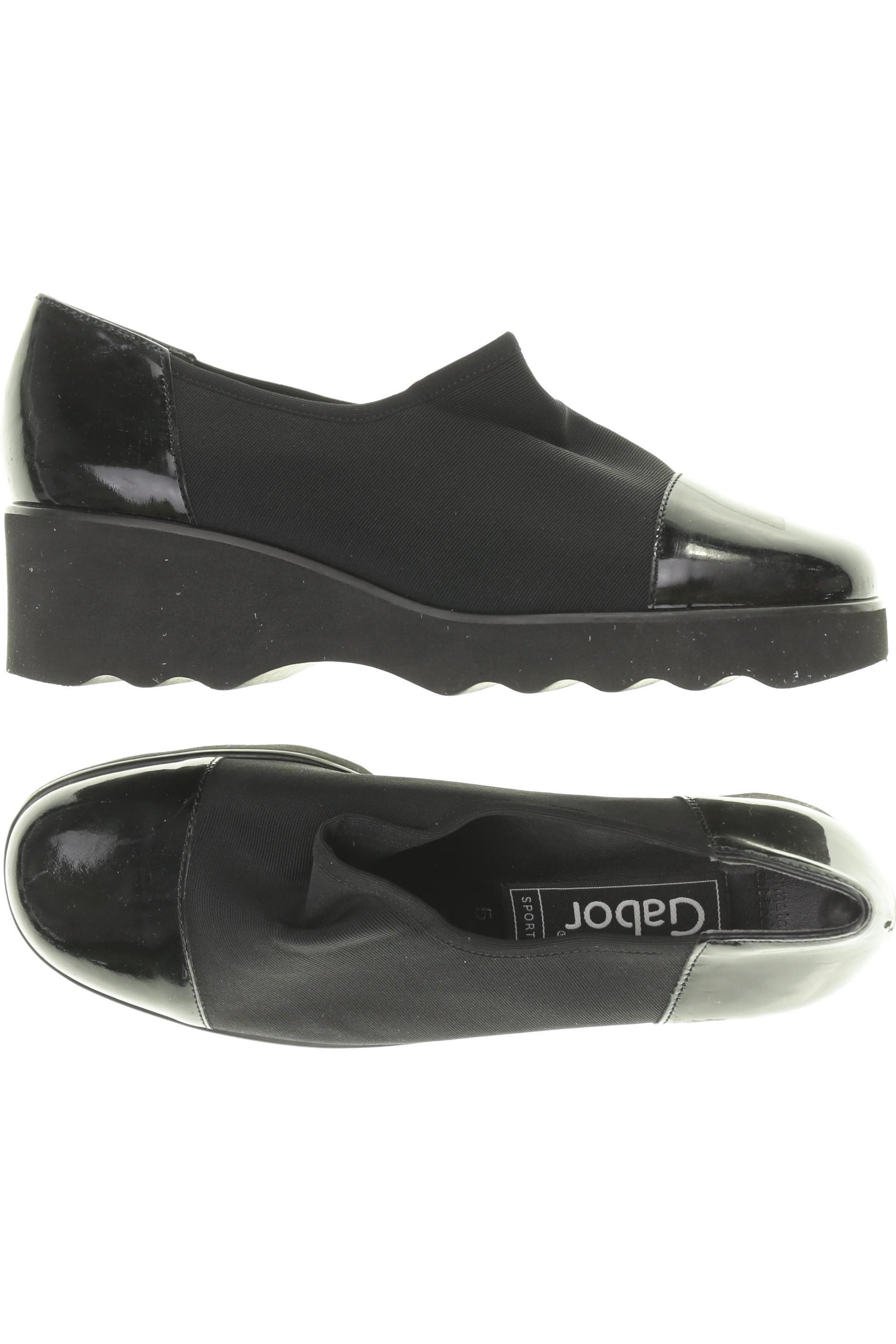 

Gabor Damen Halbschuh, schwarz, Gr. 5