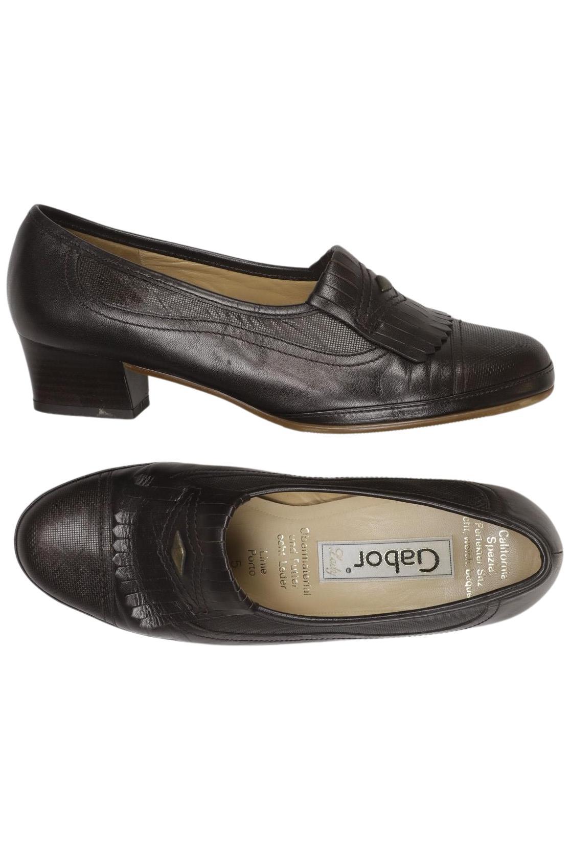 

Gabor Damen Halbschuh, schwarz, Gr. 5