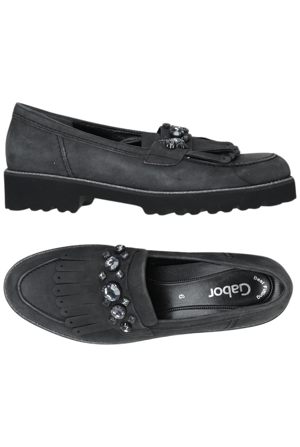 

Gabor Damen Halbschuh, grau, Gr. 6