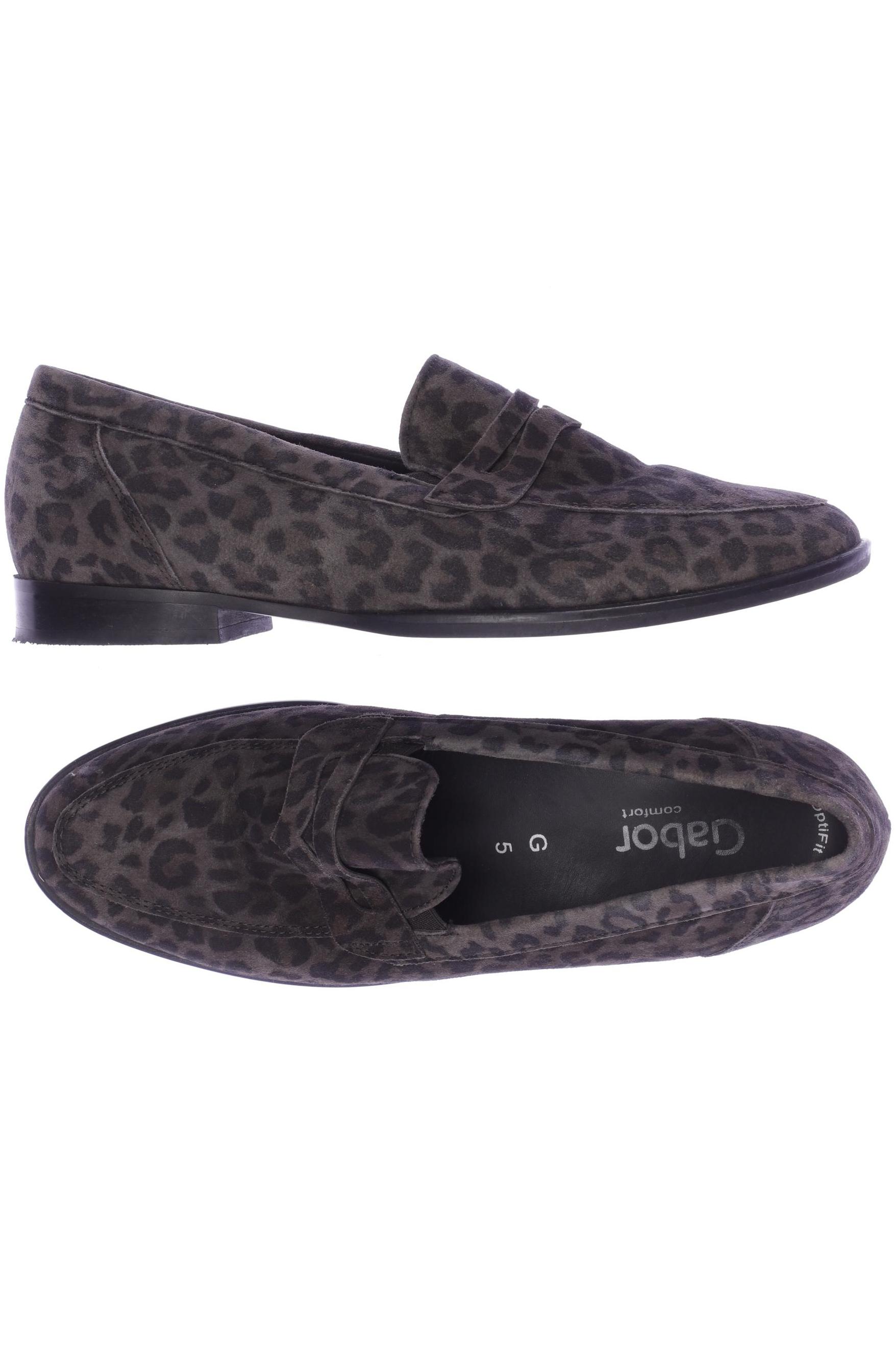 

Gabor Damen Halbschuh, grau, Gr. 5