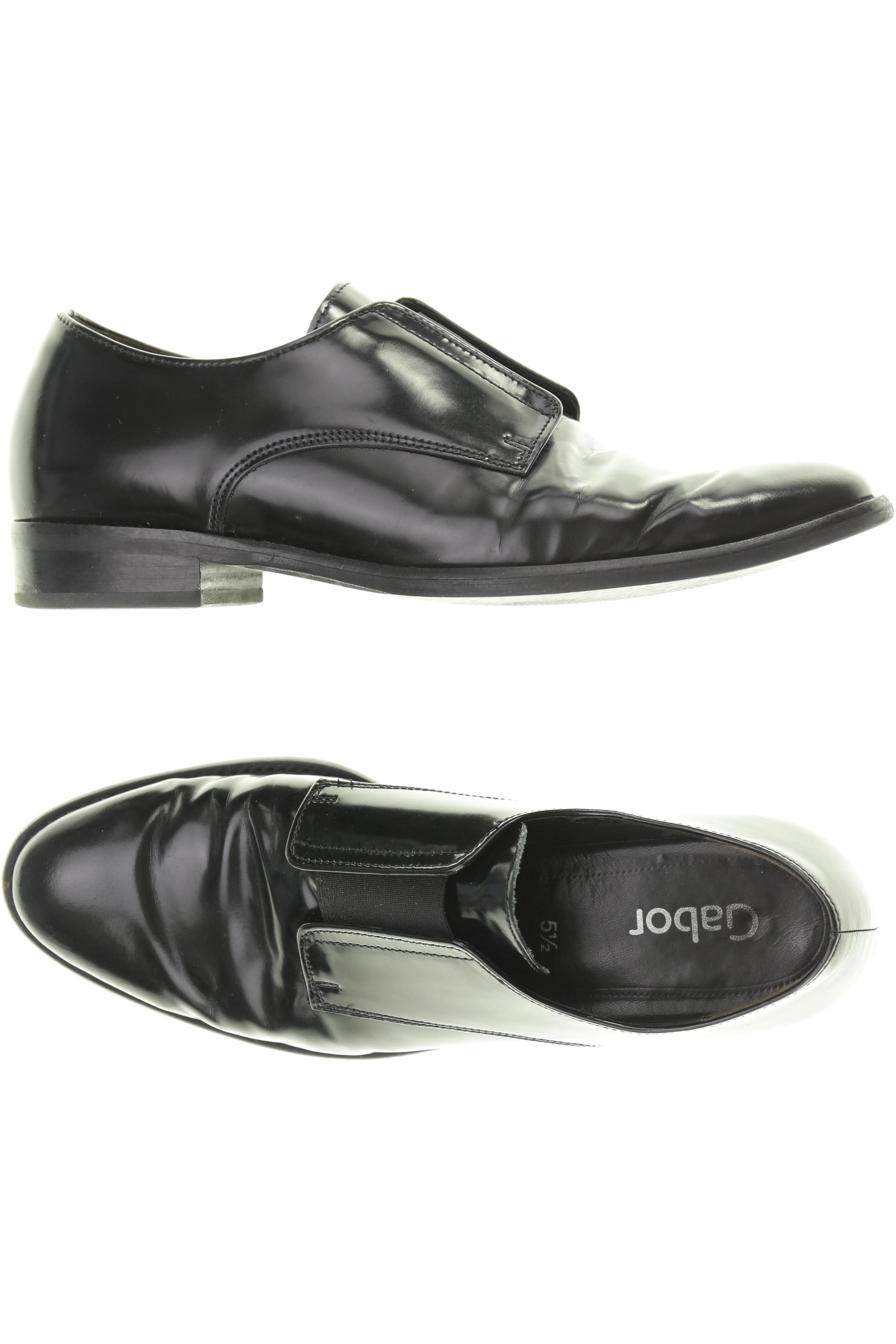 

Gabor Damen Halbschuh, schwarz, Gr. 5.5