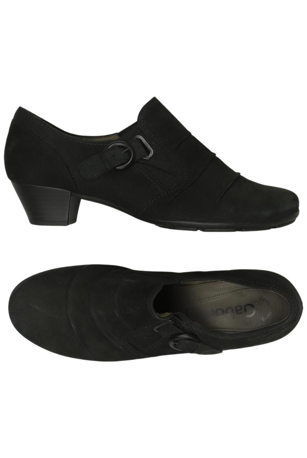 

Gabor Damen Halbschuh, schwarz, Gr. 4.5