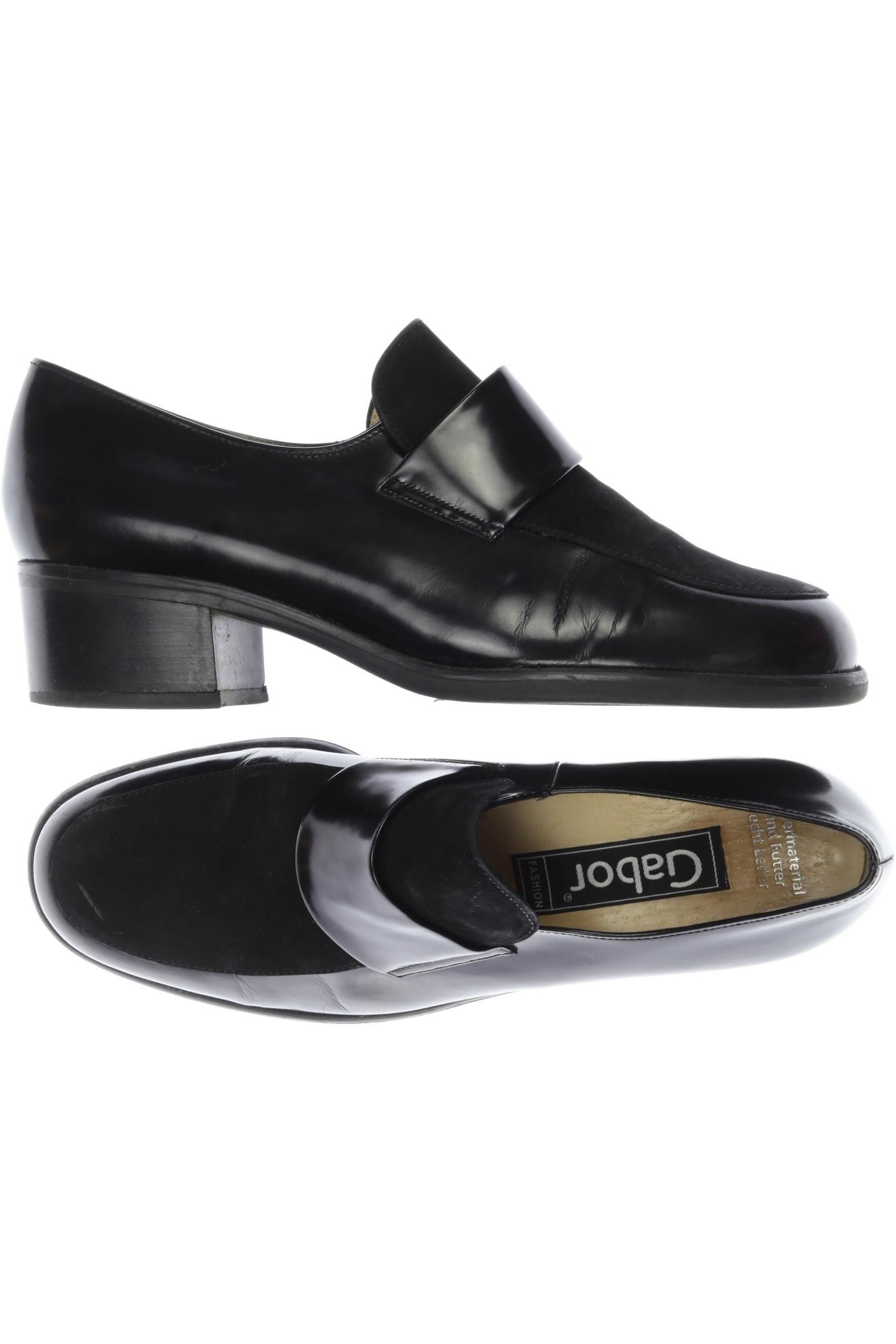 

Gabor Damen Halbschuh, schwarz, Gr. 5.5