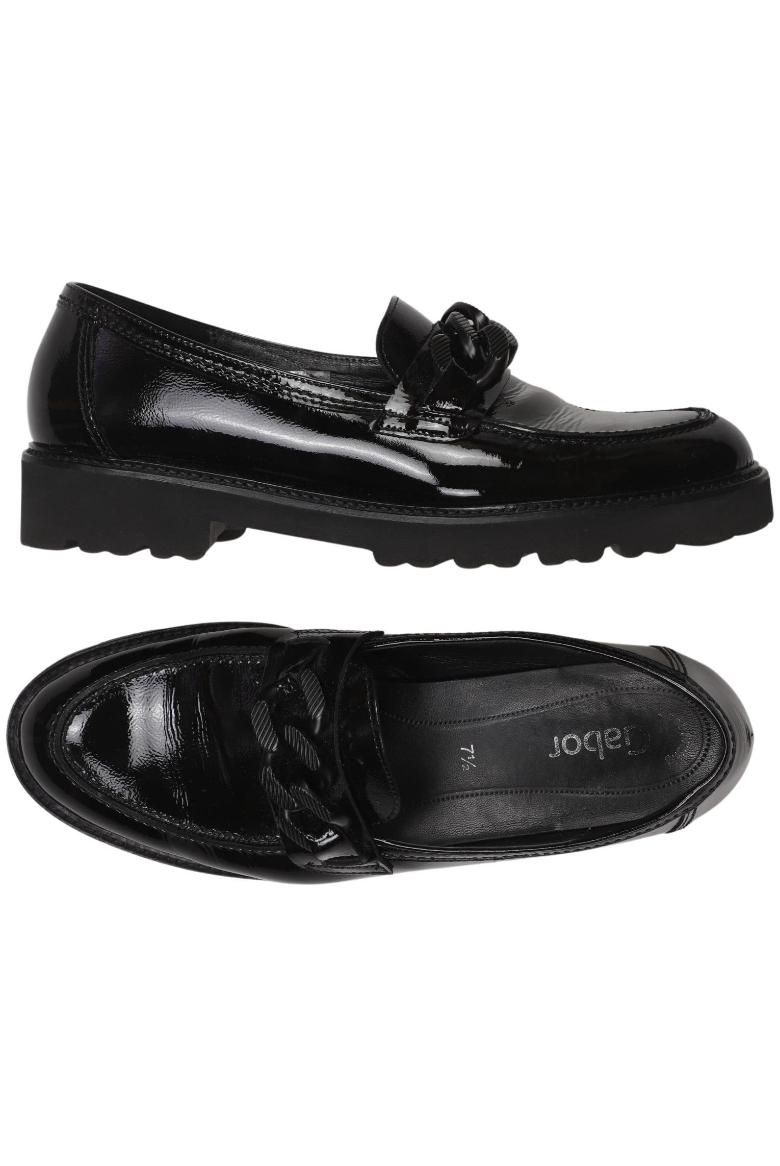 

Gabor Damen Halbschuh, schwarz, Gr. 7.5