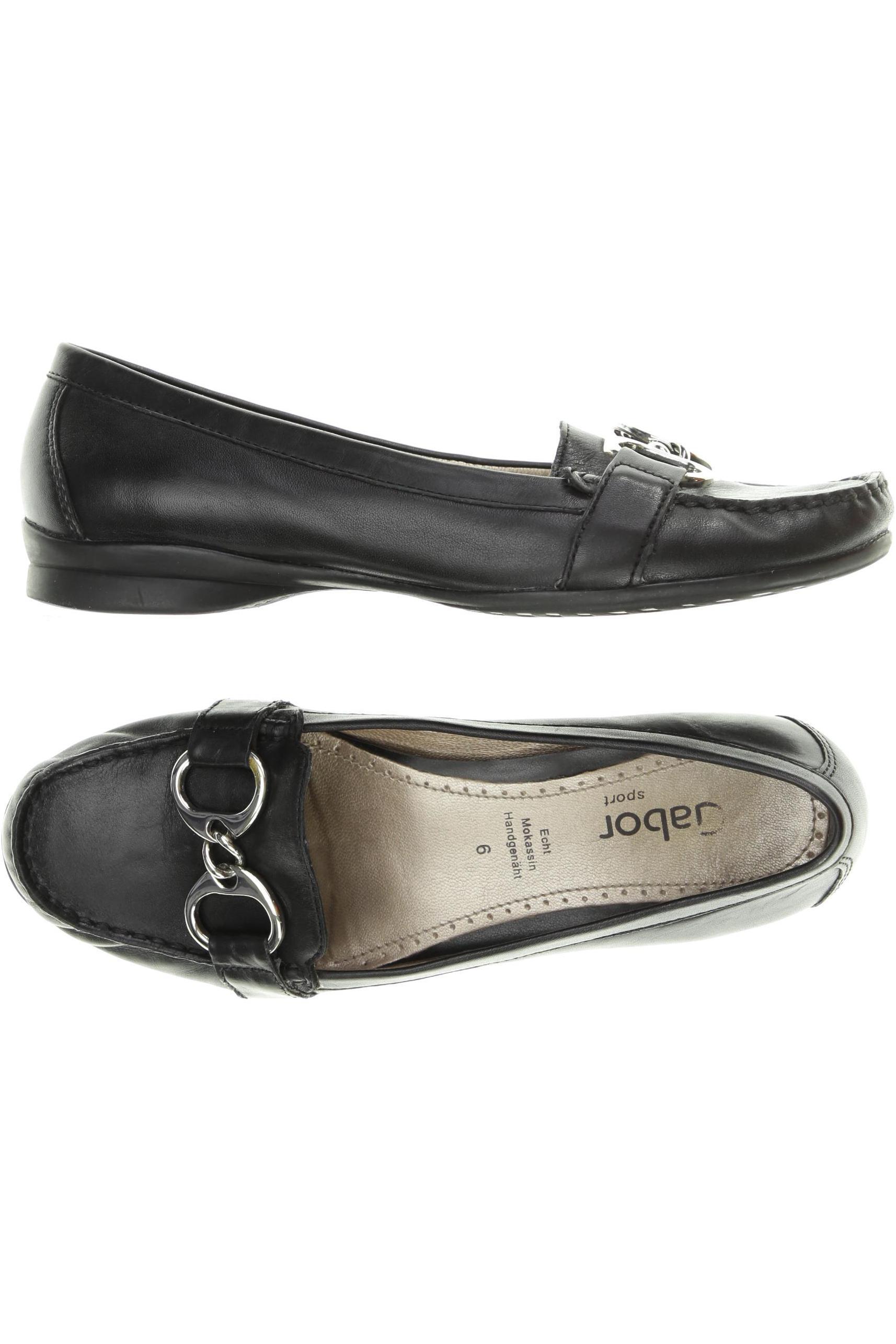 

Gabor Damen Halbschuh, schwarz, Gr. 6