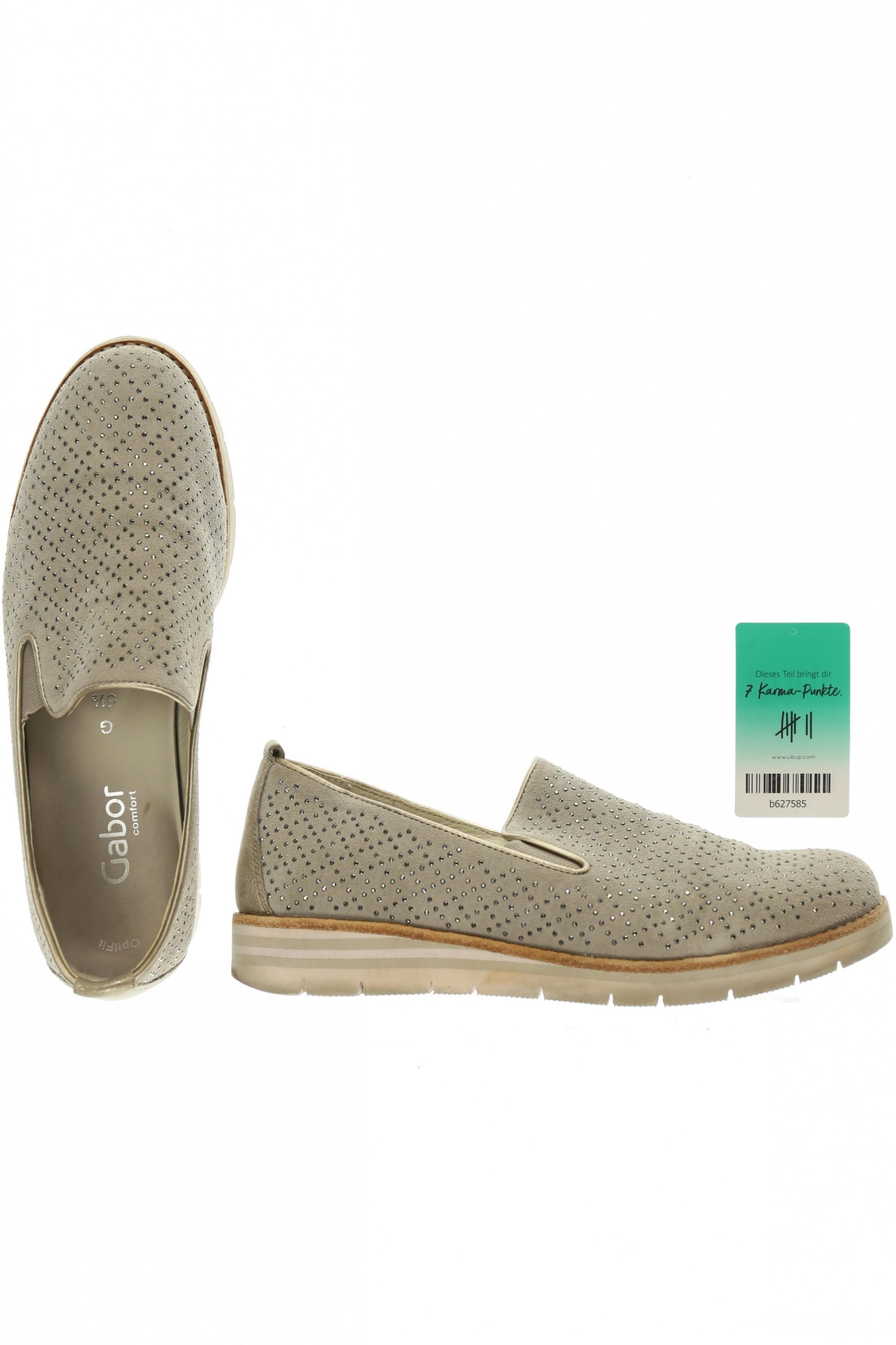 

Gabor Damen Halbschuh, grau, Gr. 5.5