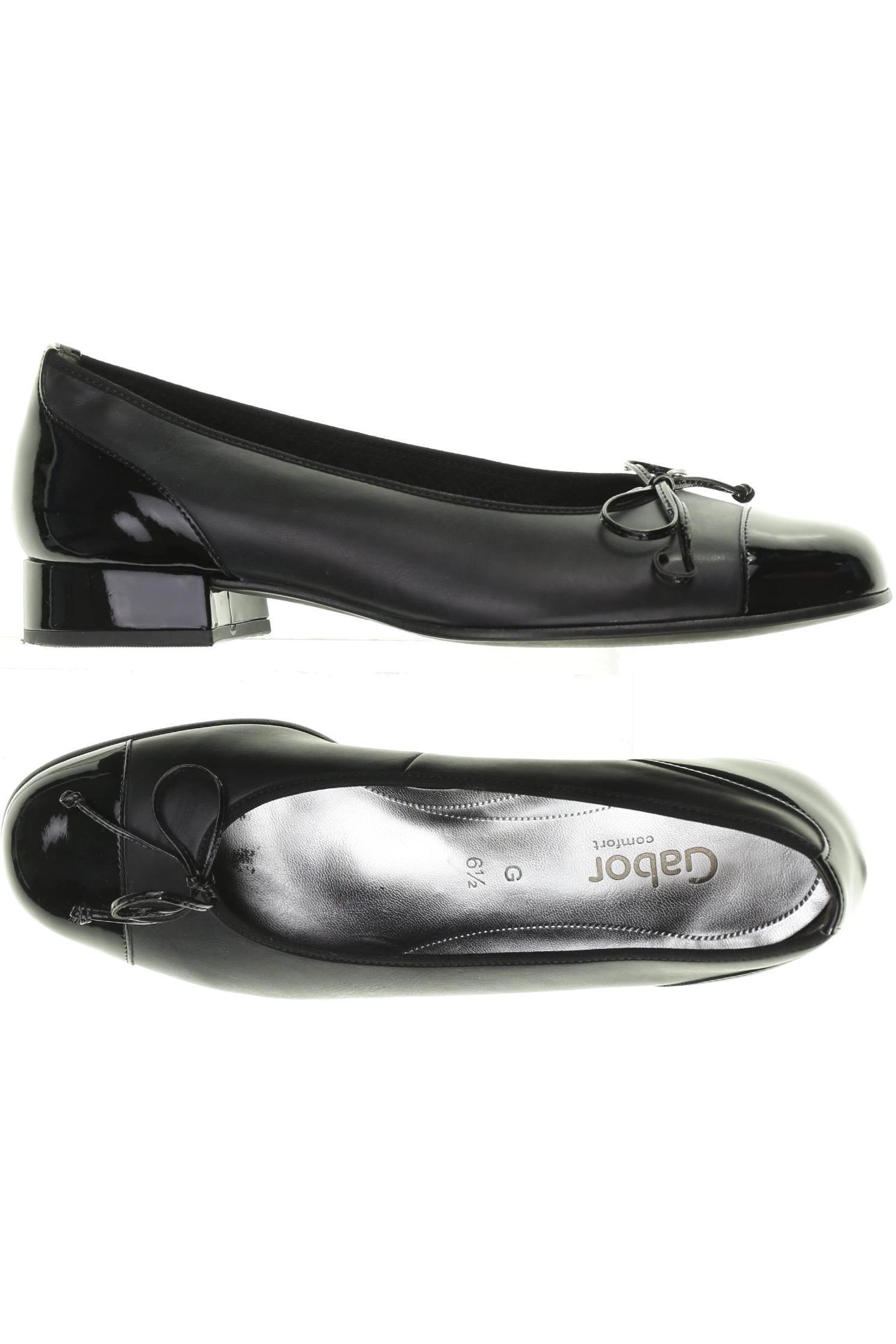 

Gabor Damen Halbschuh, schwarz, Gr. 6.5