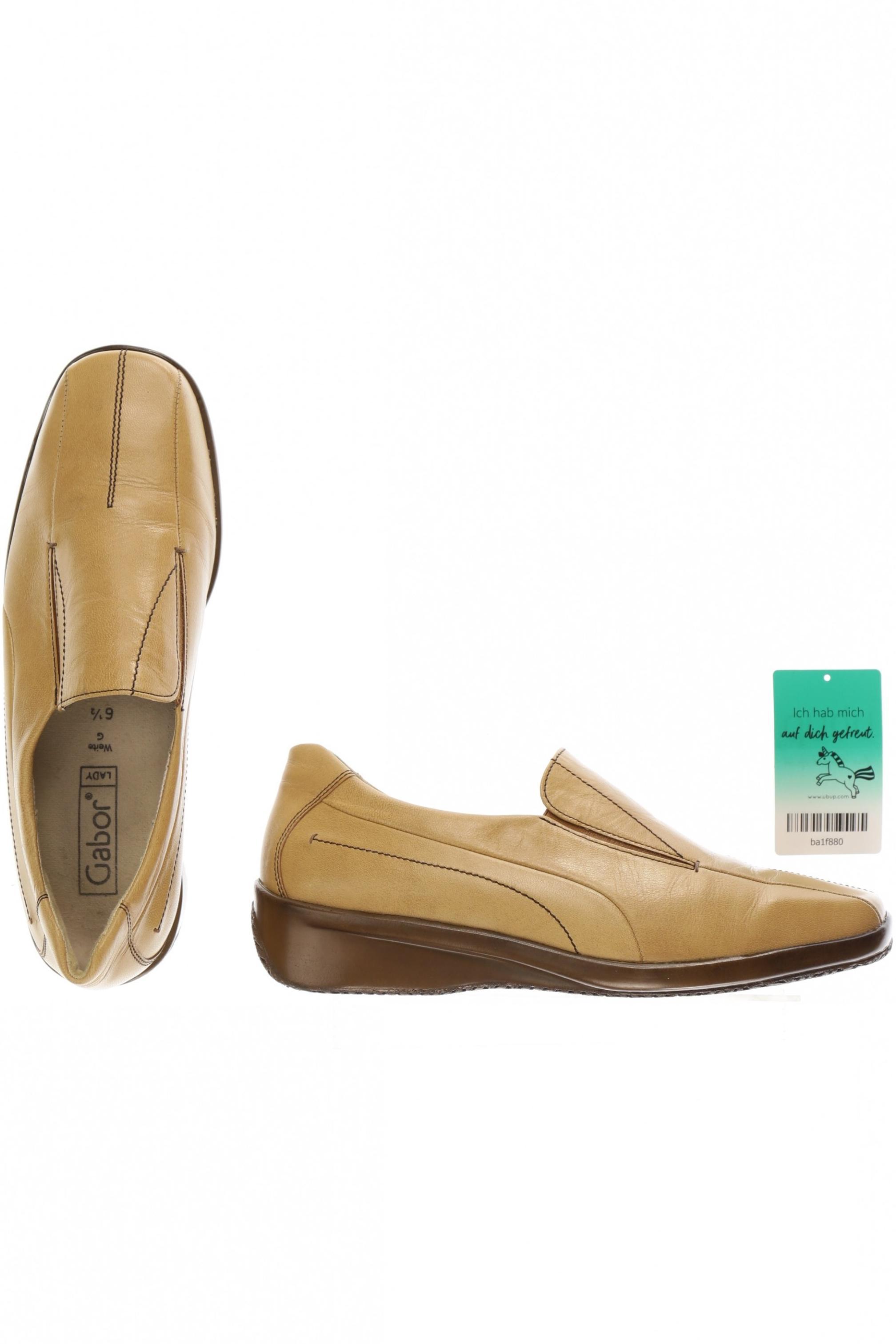 

Gabor Damen Halbschuh, beige, Gr. 6.5