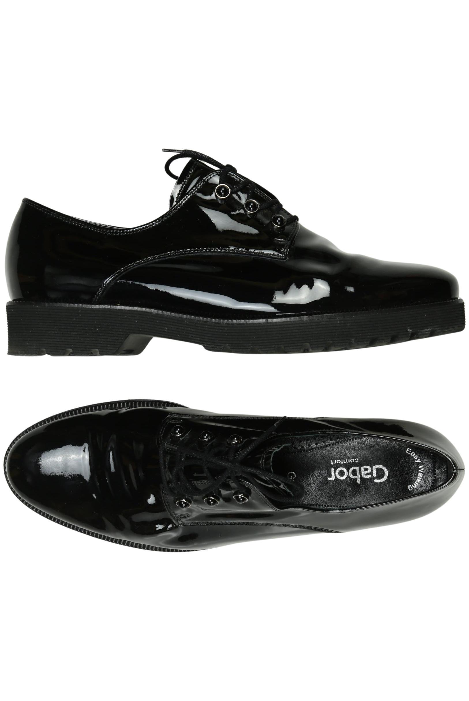 

Gabor Damen Halbschuh, schwarz, Gr. 9