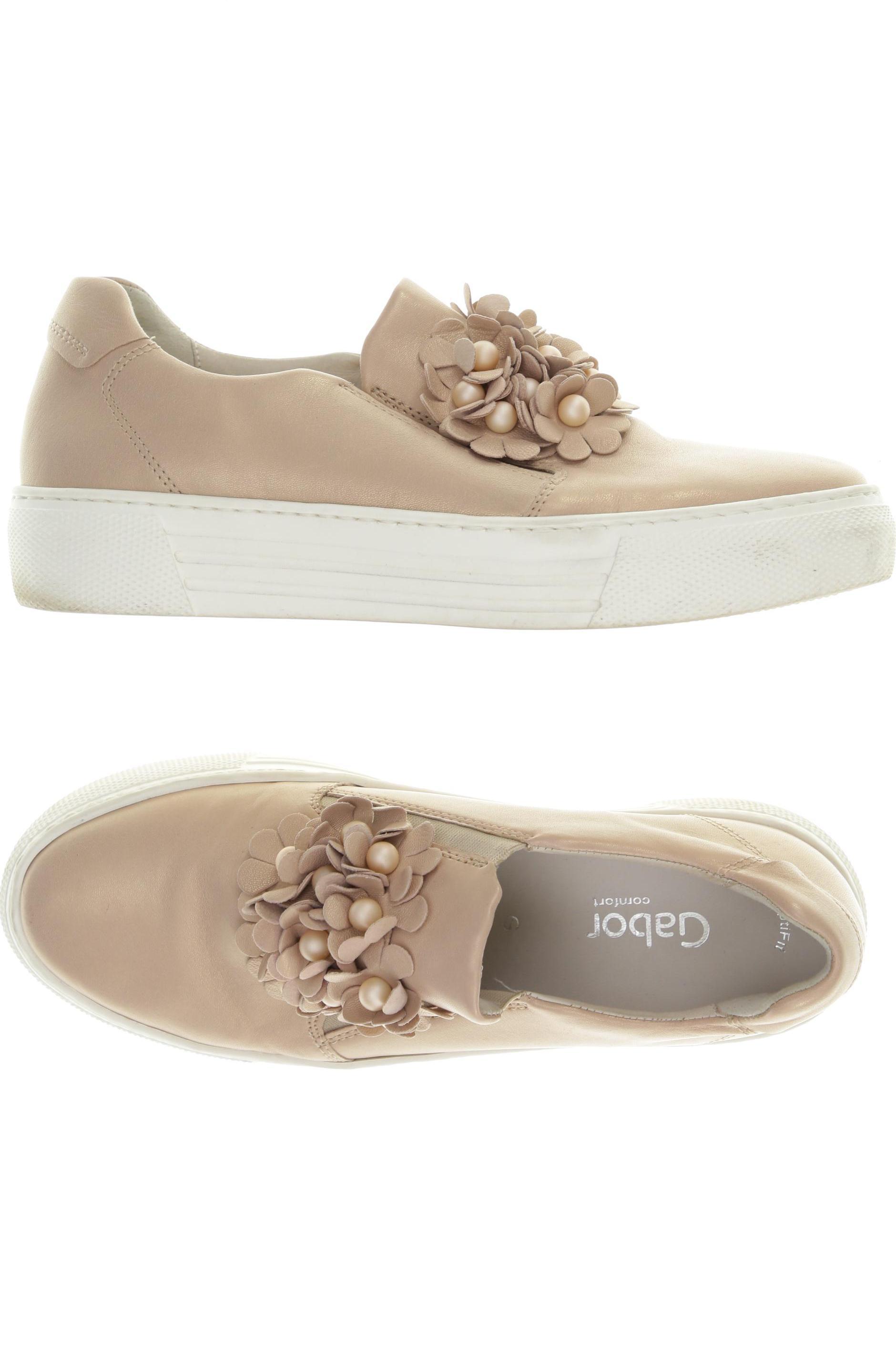 

Gabor Damen Halbschuh, beige, Gr. 6.5