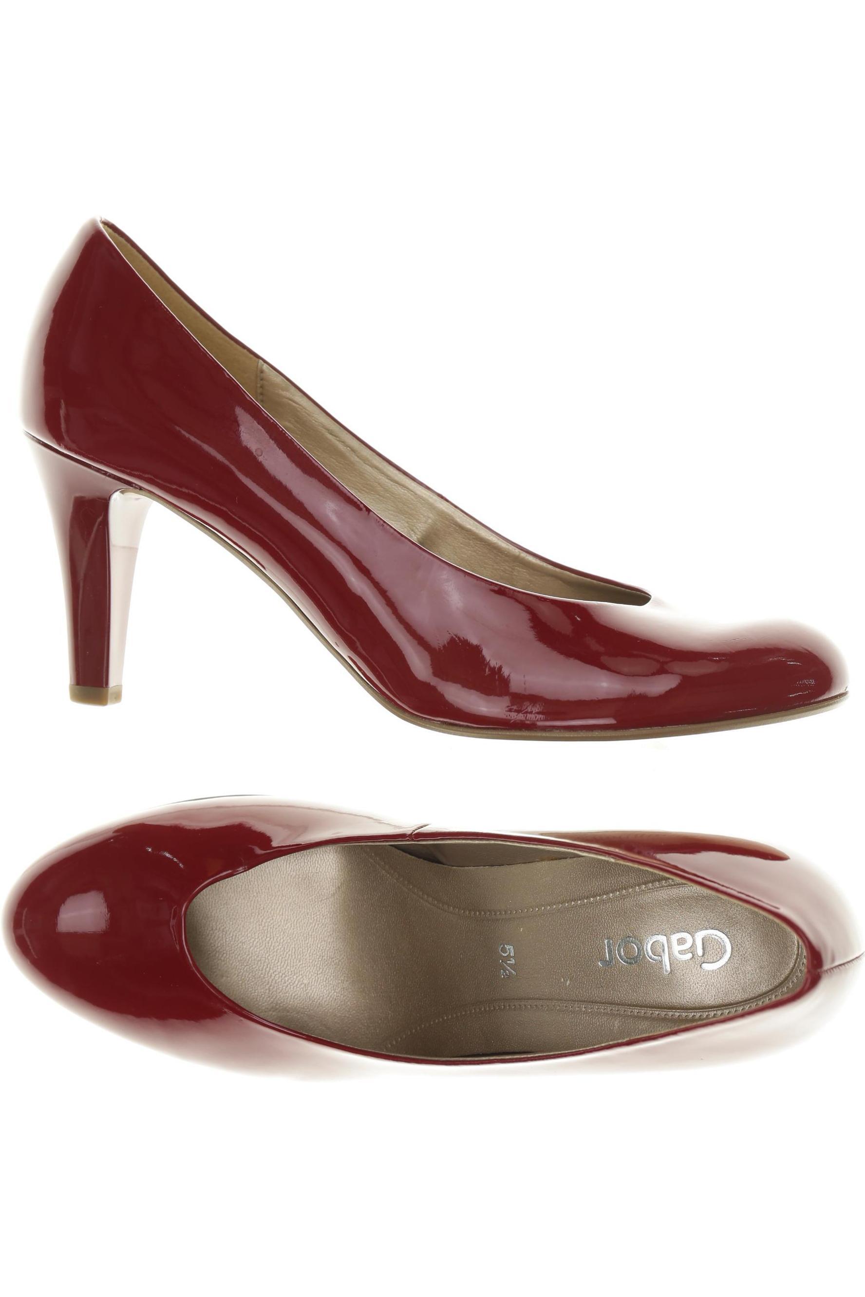 

Gabor Damen Pumps, rot, Gr. 5.5