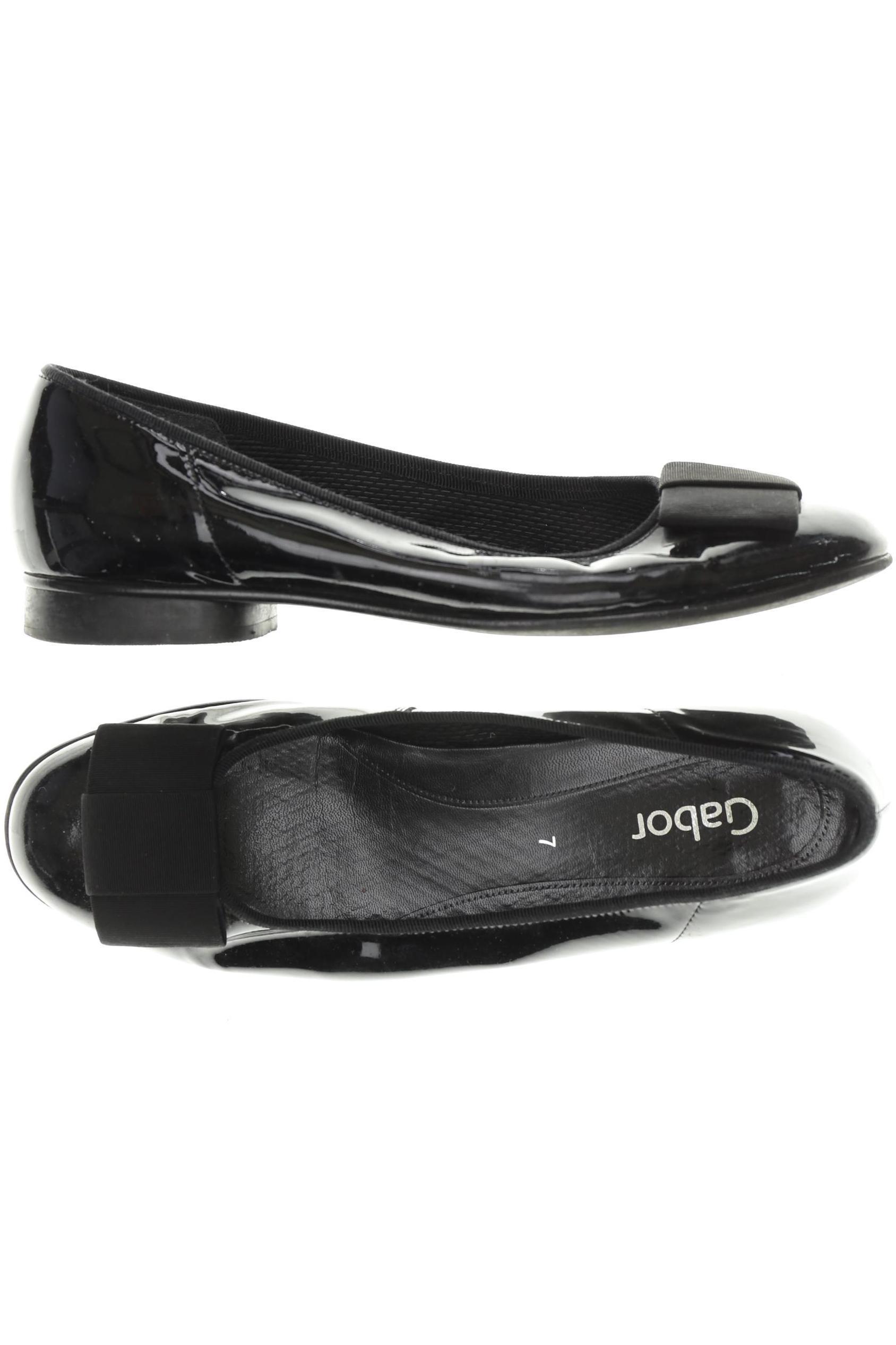 

Gabor Damen Ballerinas, schwarz, Gr. 7