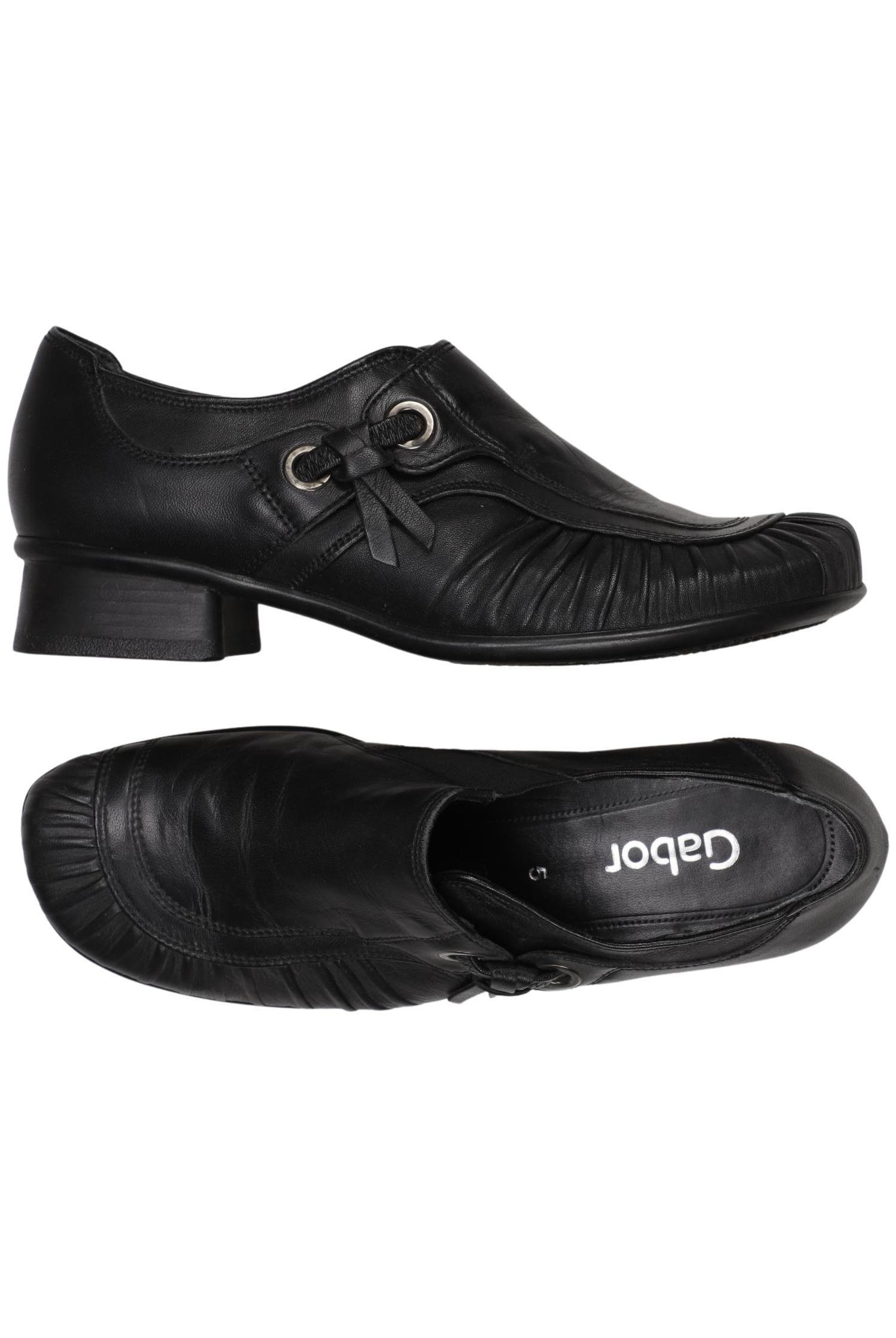 

Gabor Damen Halbschuh, schwarz, Gr. 5