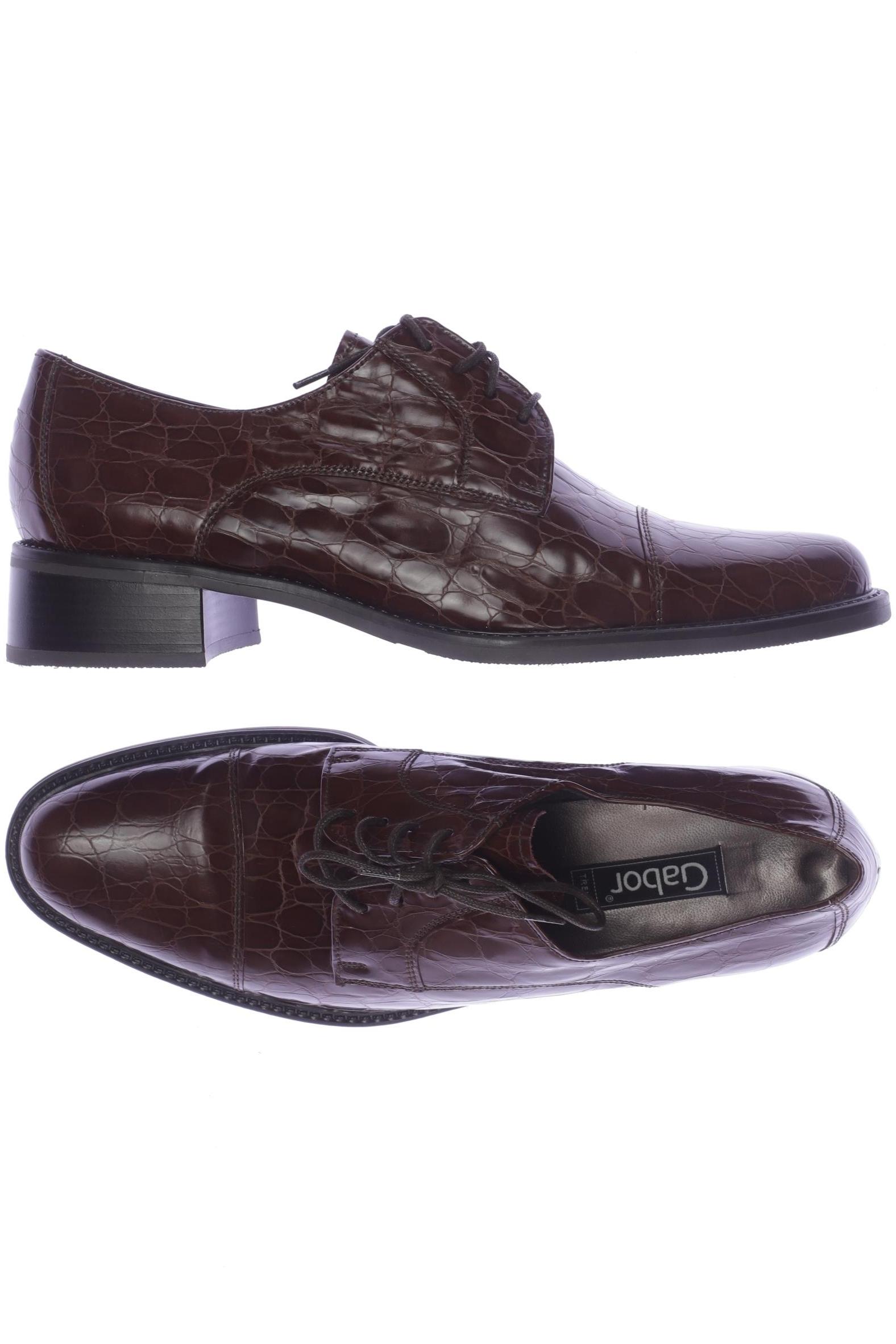 

Gabor Damen Halbschuh, braun, Gr. 6.5