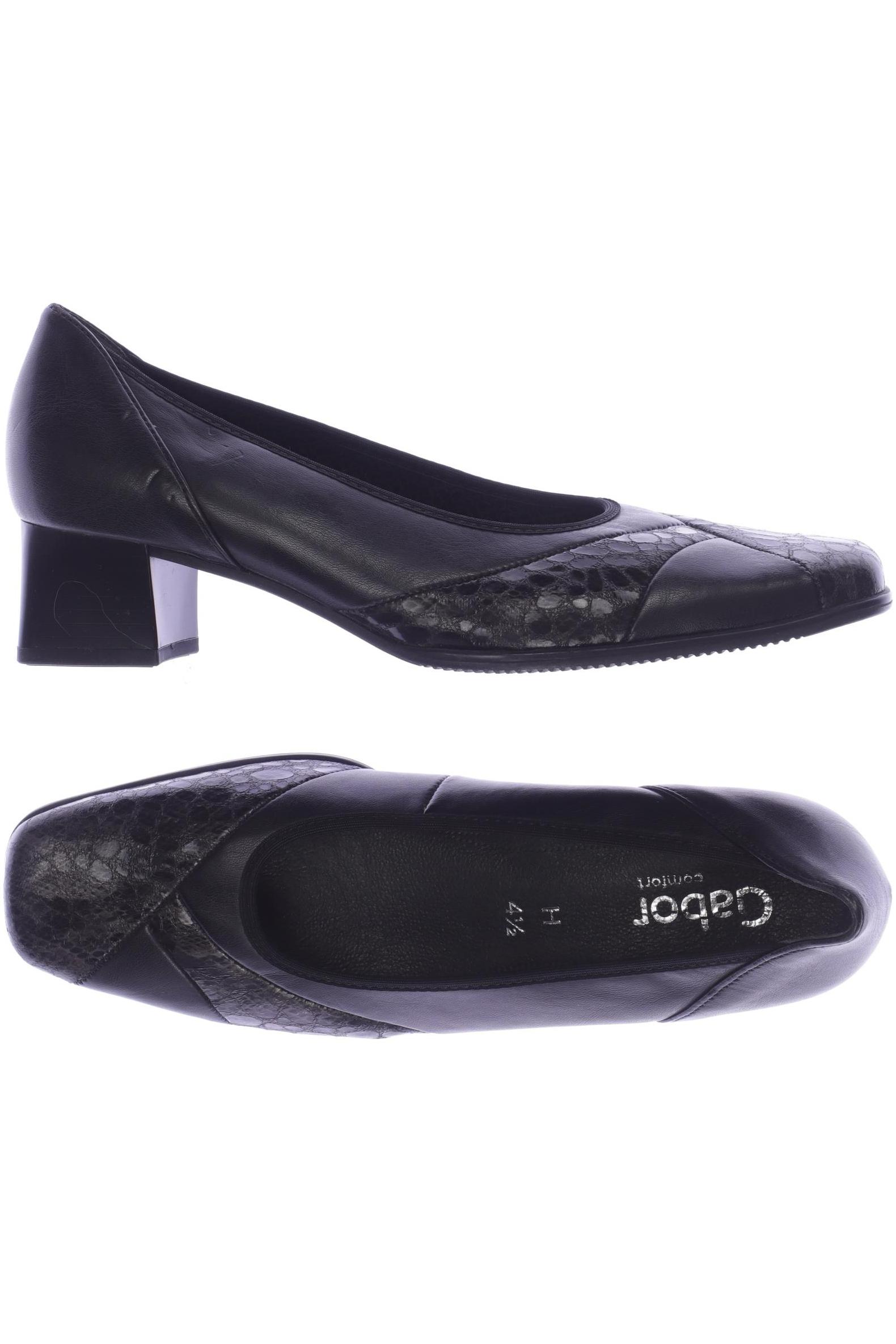 

Gabor Damen Halbschuh, schwarz, Gr. 4.5