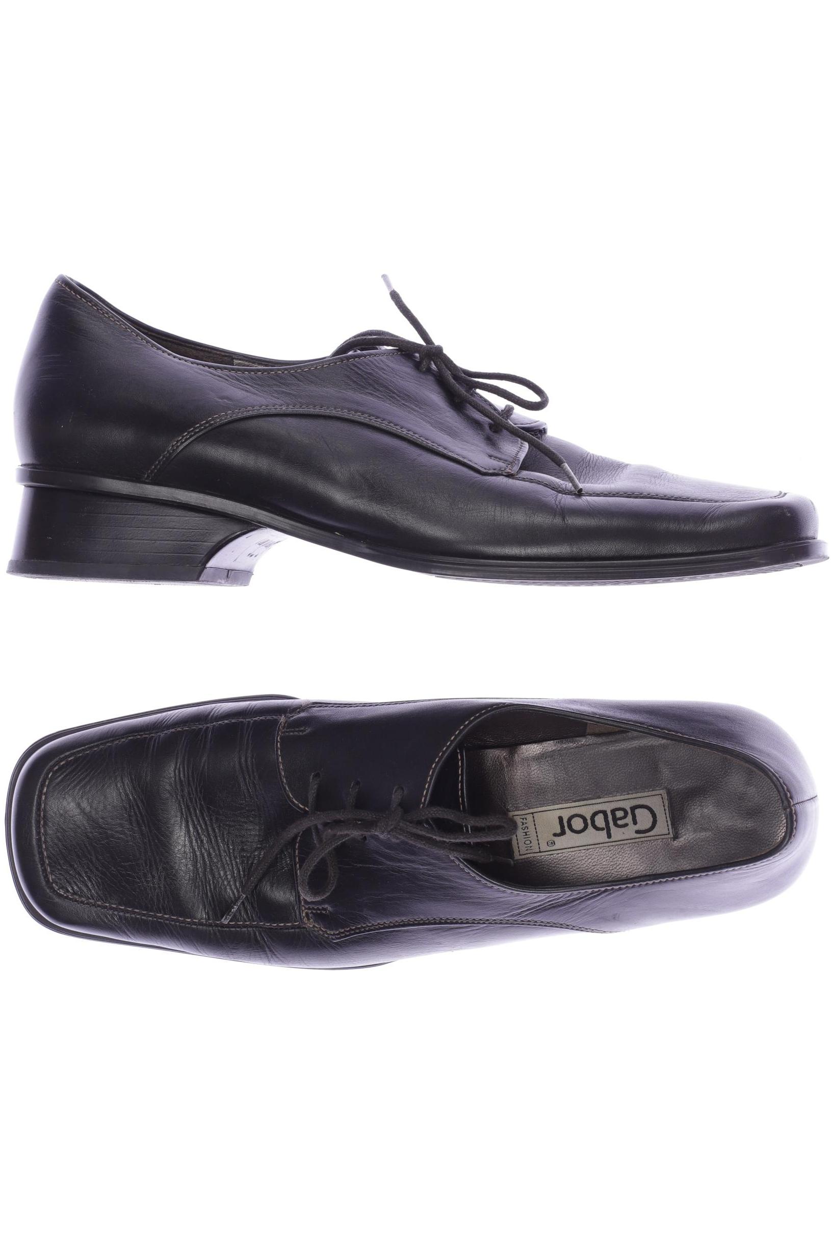 

Gabor Damen Halbschuh, schwarz, Gr. 5.5