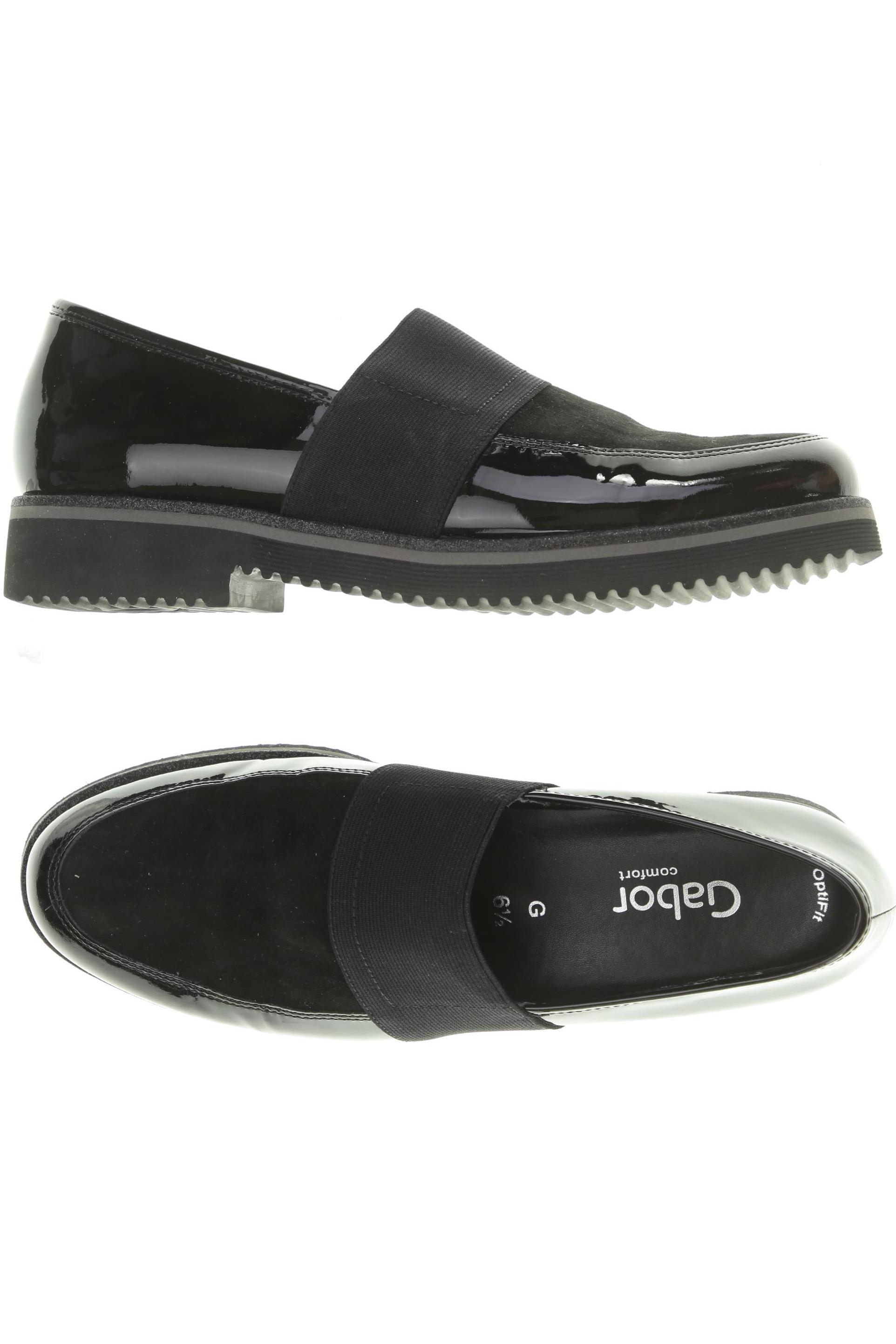 

Gabor Damen Halbschuh, schwarz, Gr. 6.5